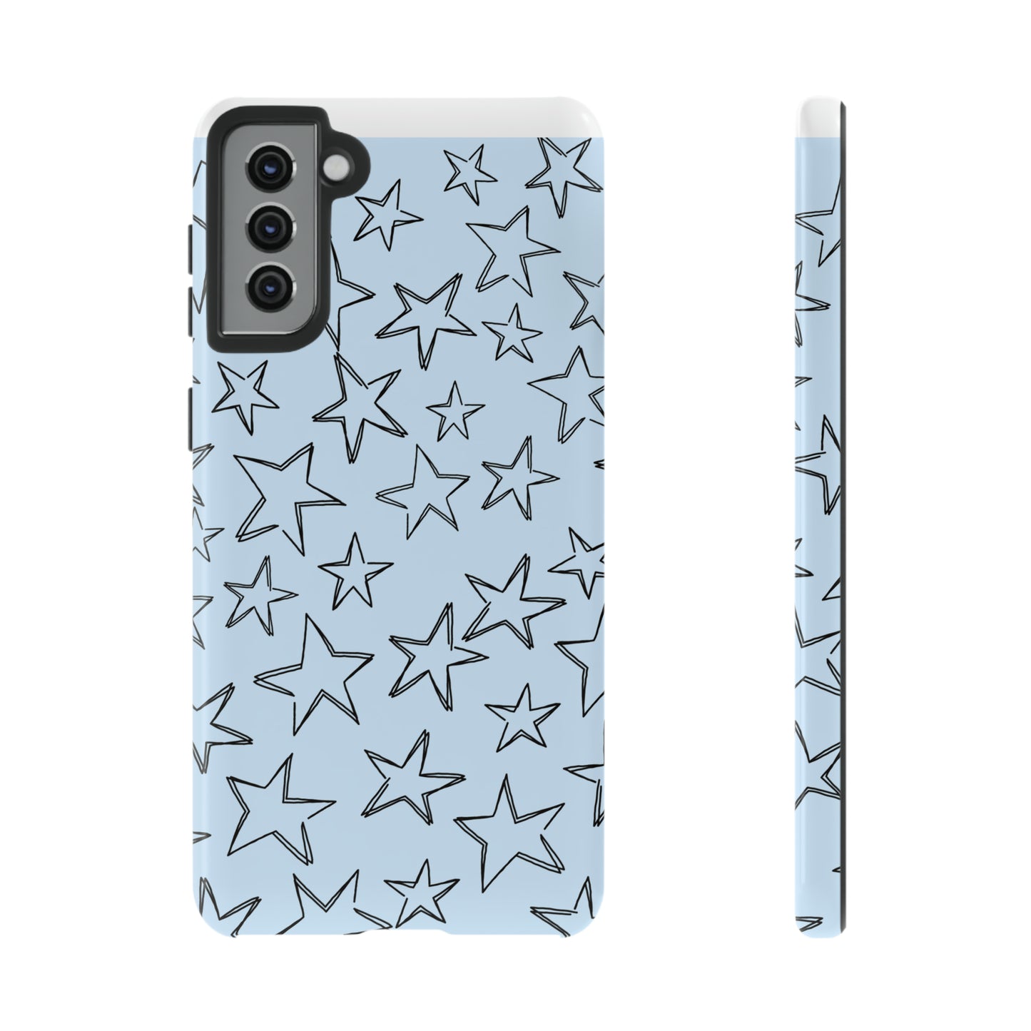 Light Blue Star Case