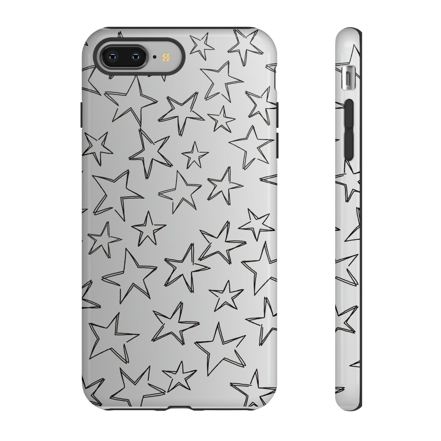 Black to White Fade Star Case