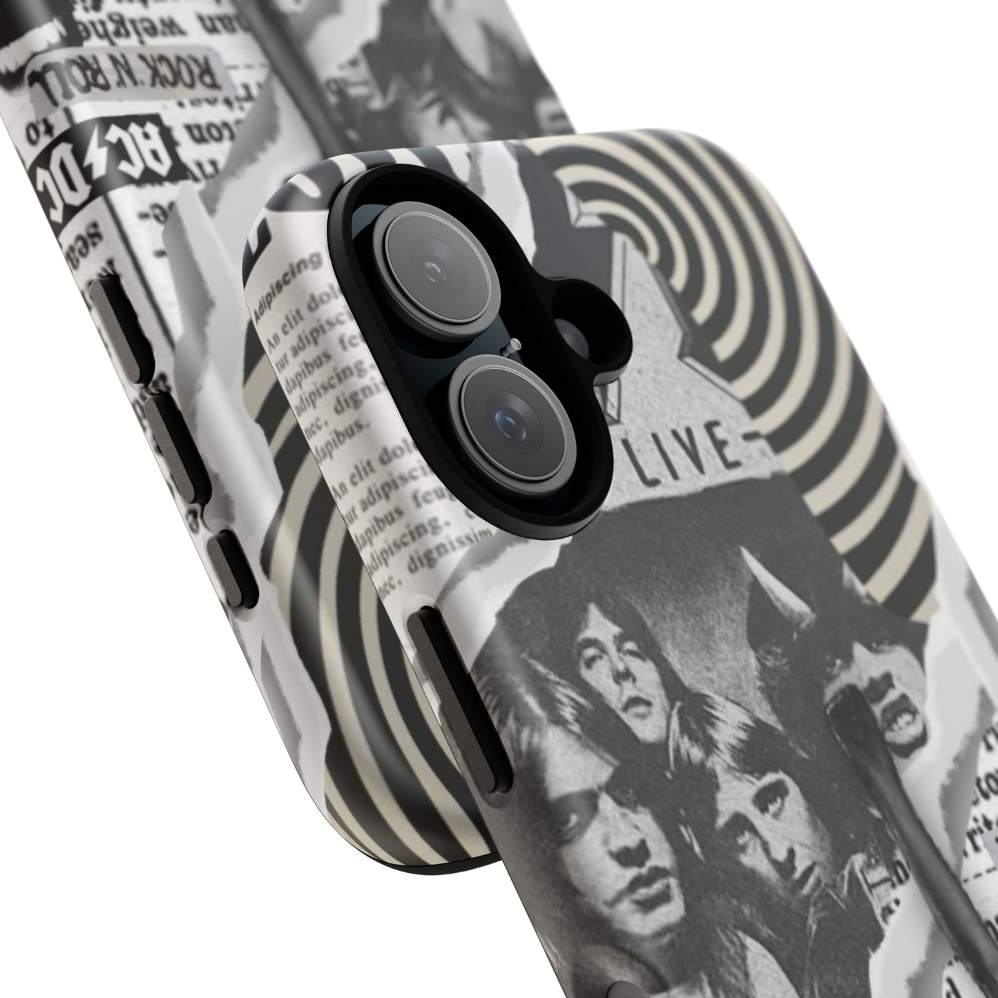 Rock Band Phone Case | Tough Cases, AC/DC Design, Music Lover Gift, Unique Phone Accessory, Birthday Present
