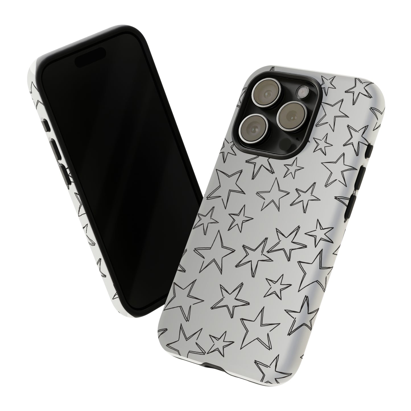 Black to White Fade Star Case