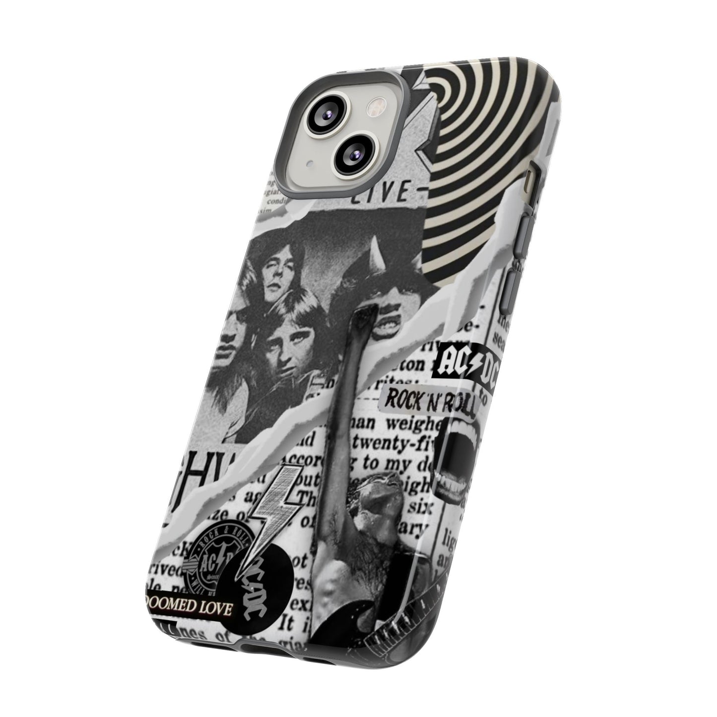 Rock Band Phone Case | Tough Cases, AC/DC Design, Music Lover Gift, Unique Phone Accessory, Birthday Present