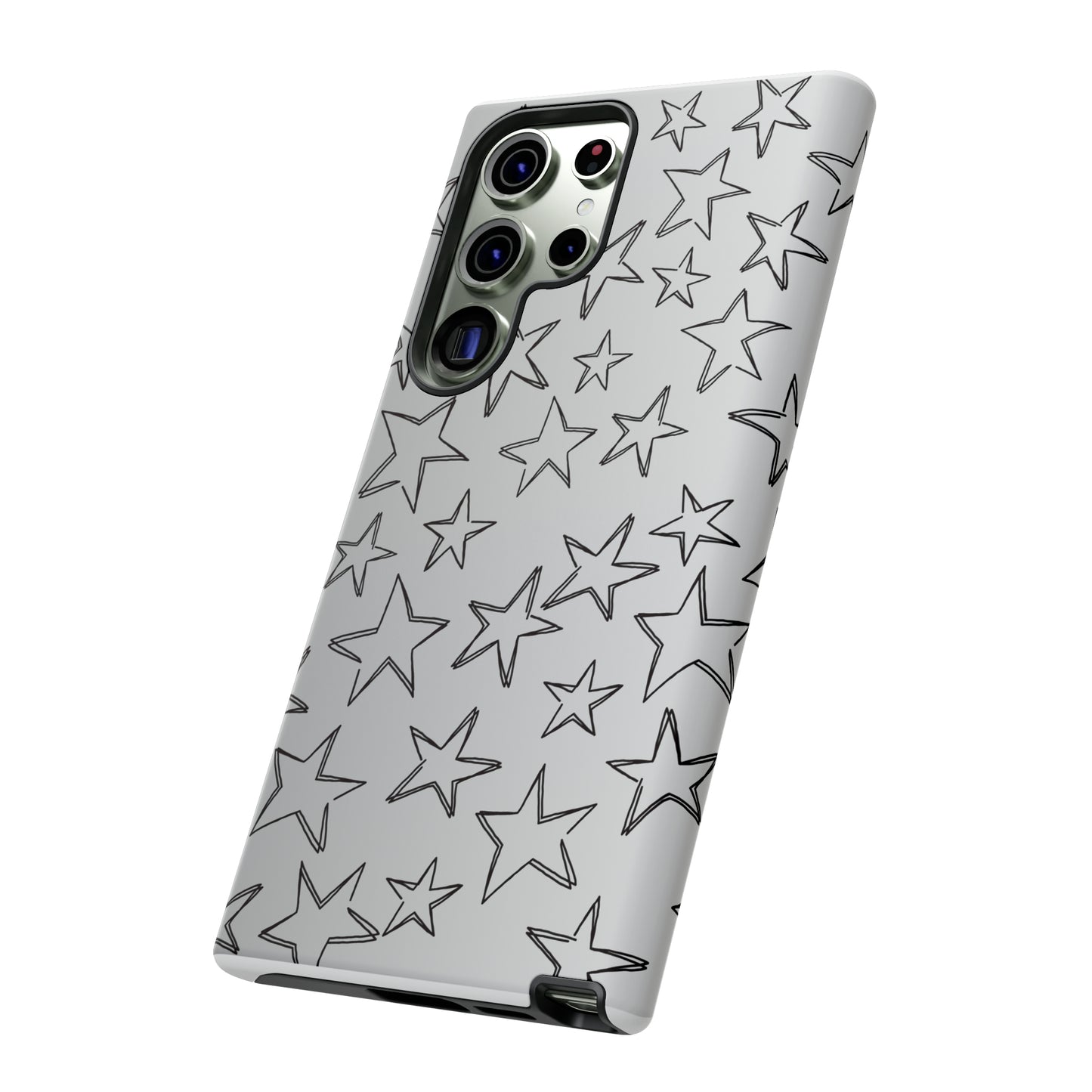 Black to White Fade Star Case