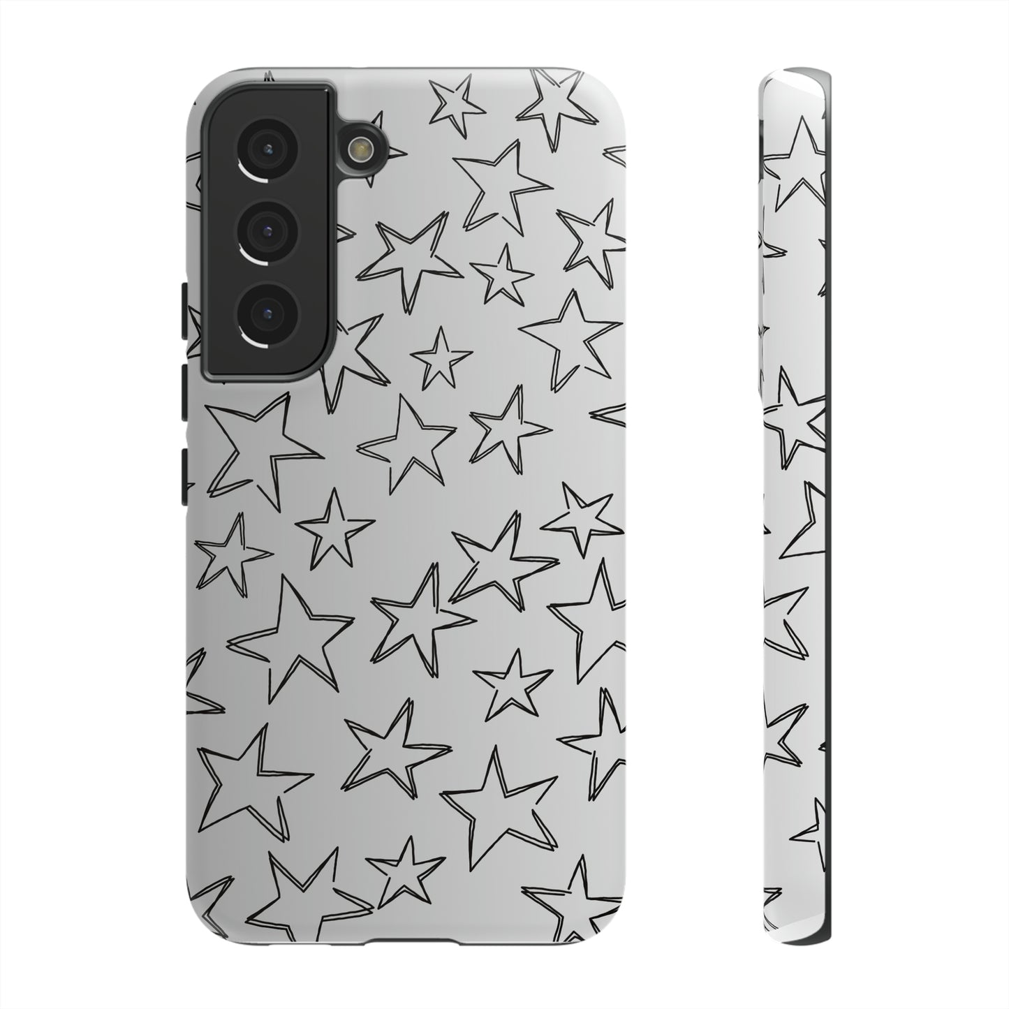 Black to White Fade Star Case