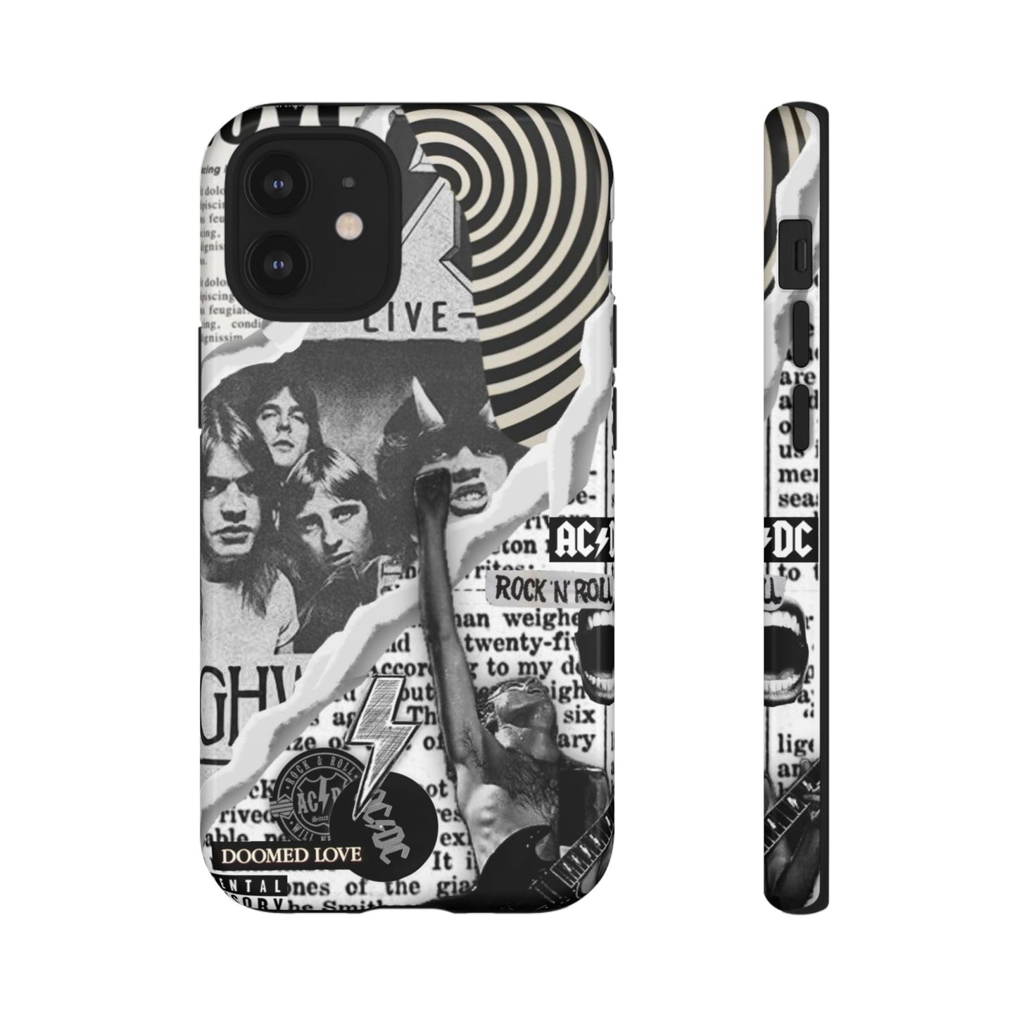 Rock Band Phone Case | Tough Cases, AC/DC Design, Music Lover Gift, Unique Phone Accessory, Birthday Present