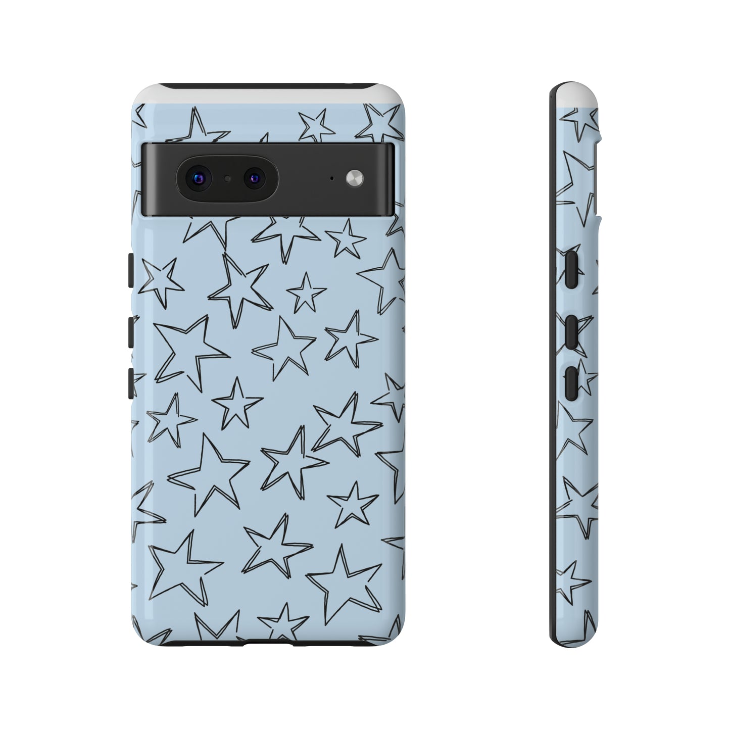 Light Blue Star Case