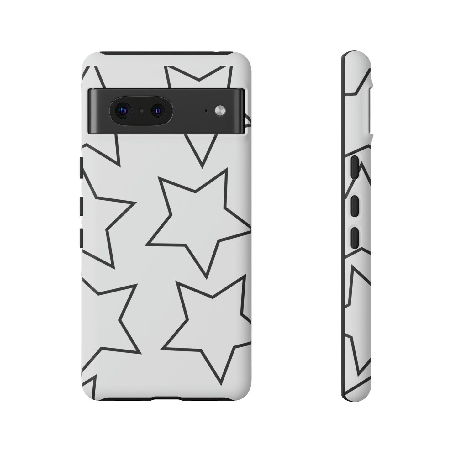 White Big Stars Case