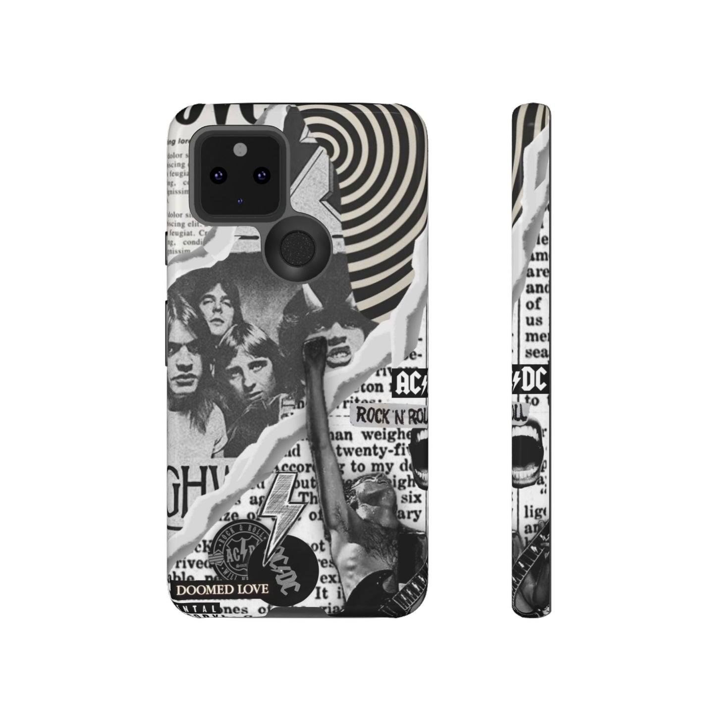 Rock Band Phone Case | Tough Cases, AC/DC Design, Music Lover Gift, Unique Phone Accessory, Birthday Present