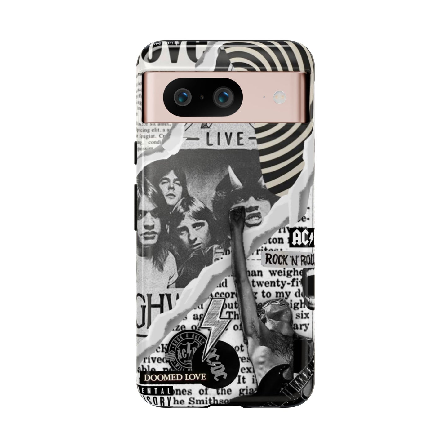 Rock Band Phone Case | Tough Cases, AC/DC Design, Music Lover Gift, Unique Phone Accessory, Birthday Present