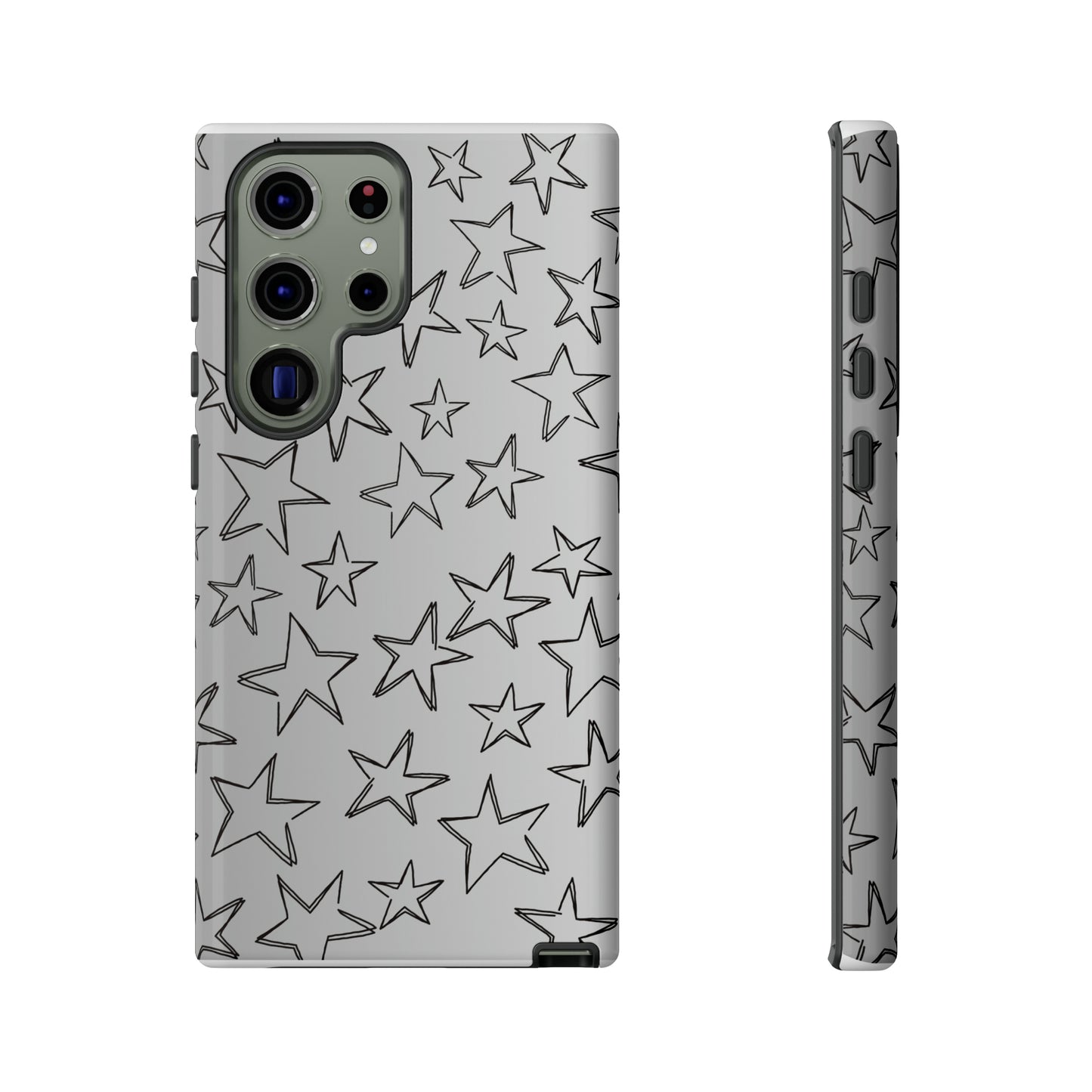 Black to White Fade Star Case