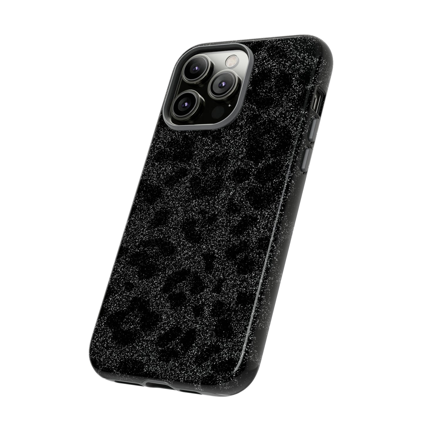 Black Leopard Print Case