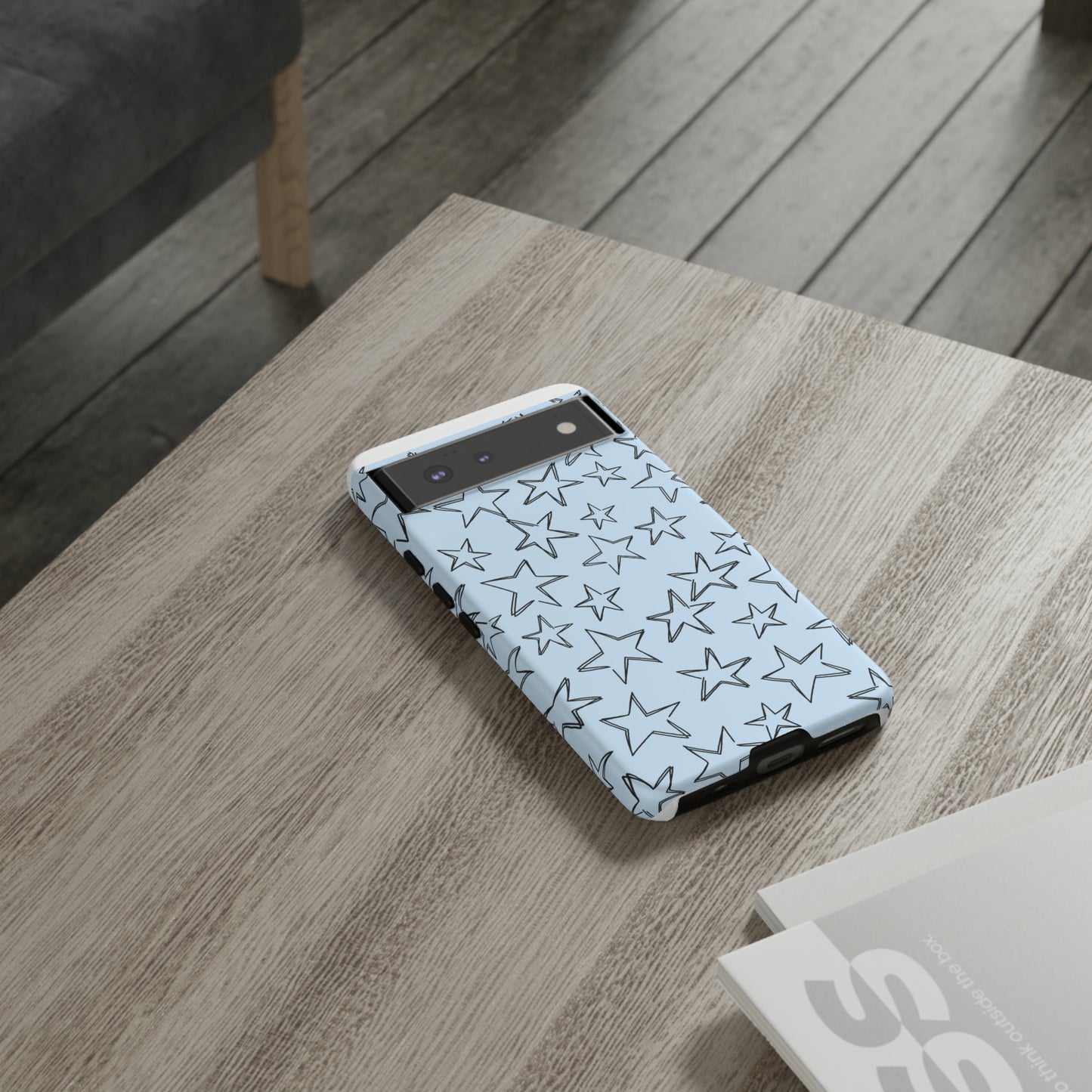 Light Blue Star Case