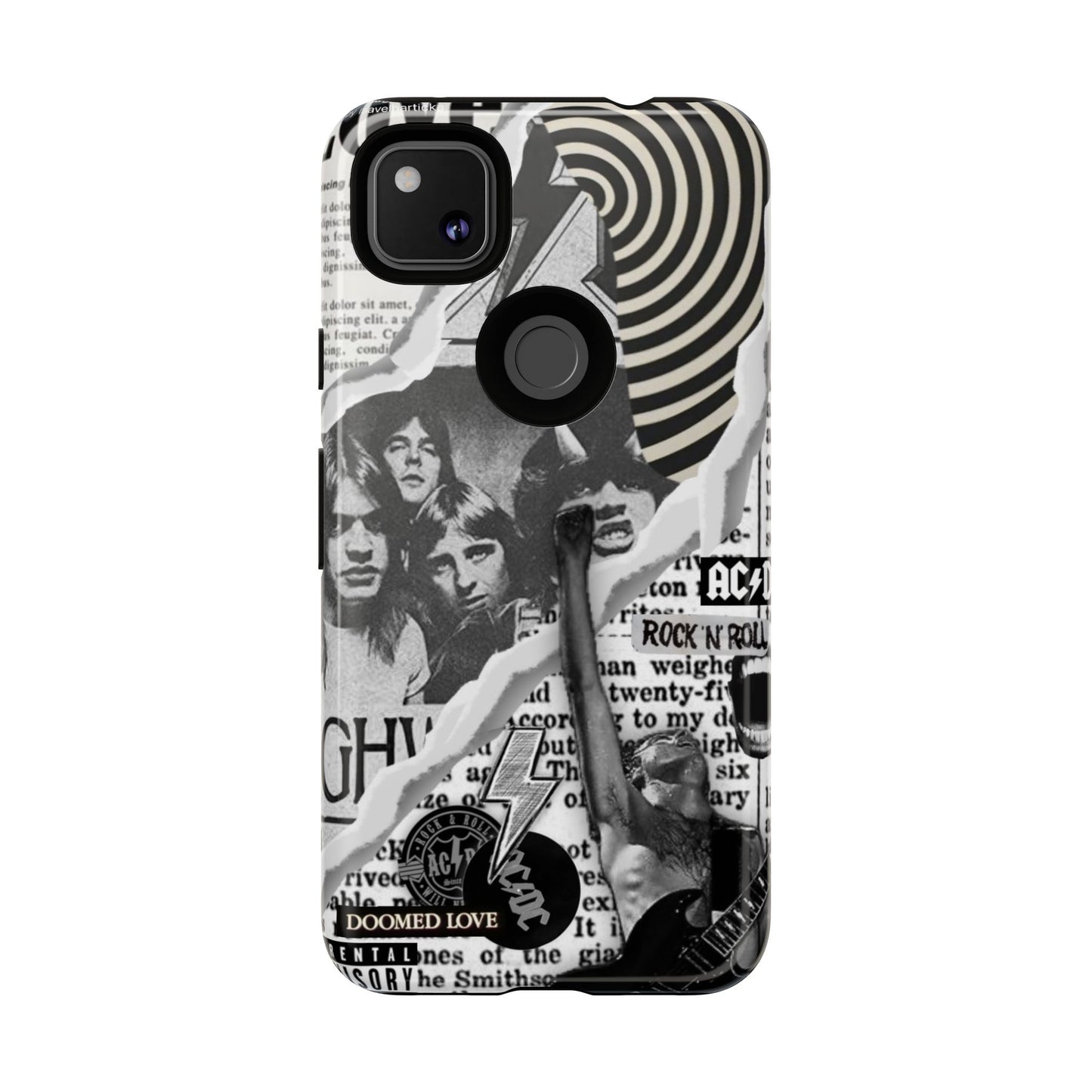 Rock Band Phone Case | Tough Cases, AC/DC Design, Music Lover Gift, Unique Phone Accessory, Birthday Present