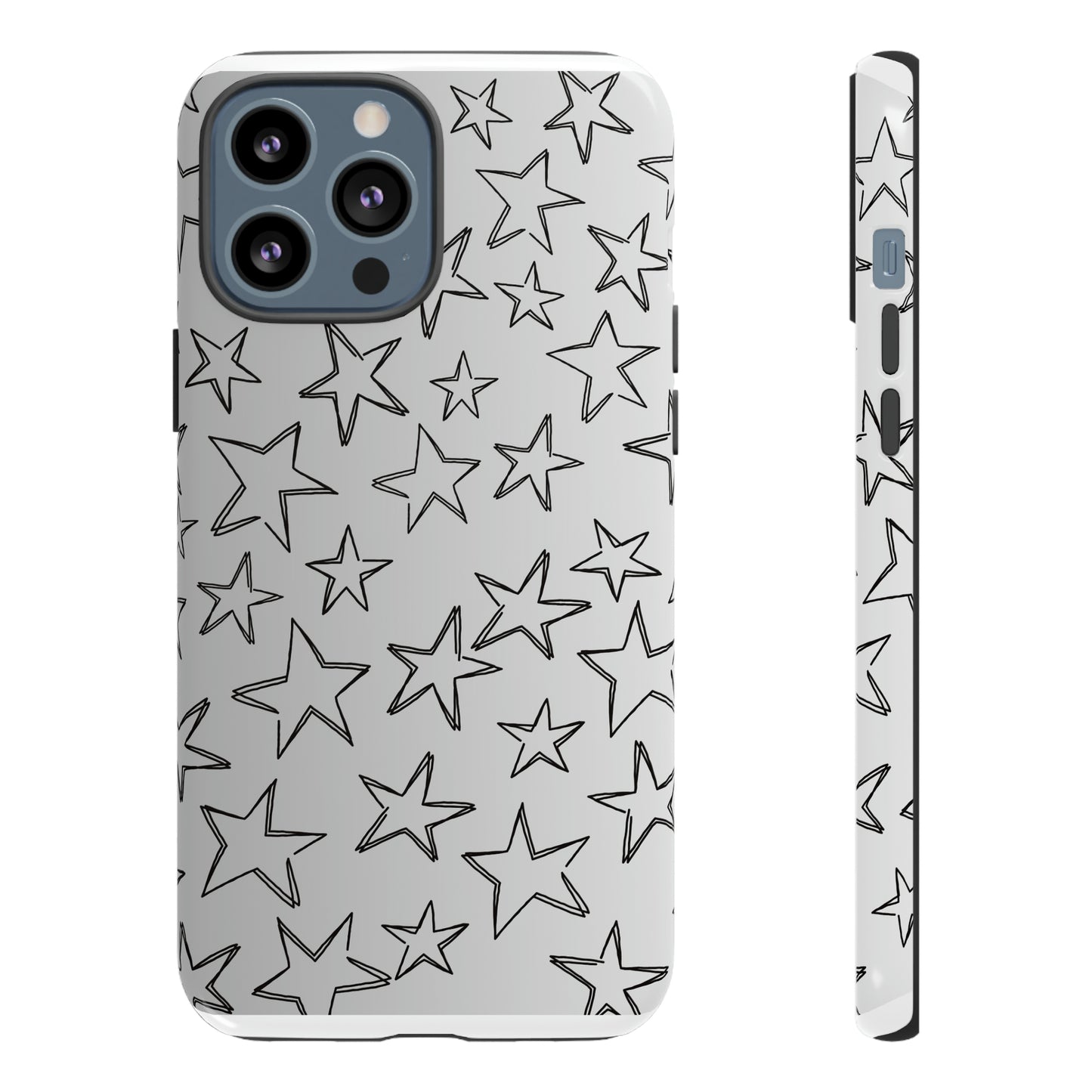Black to White Fade Star Case