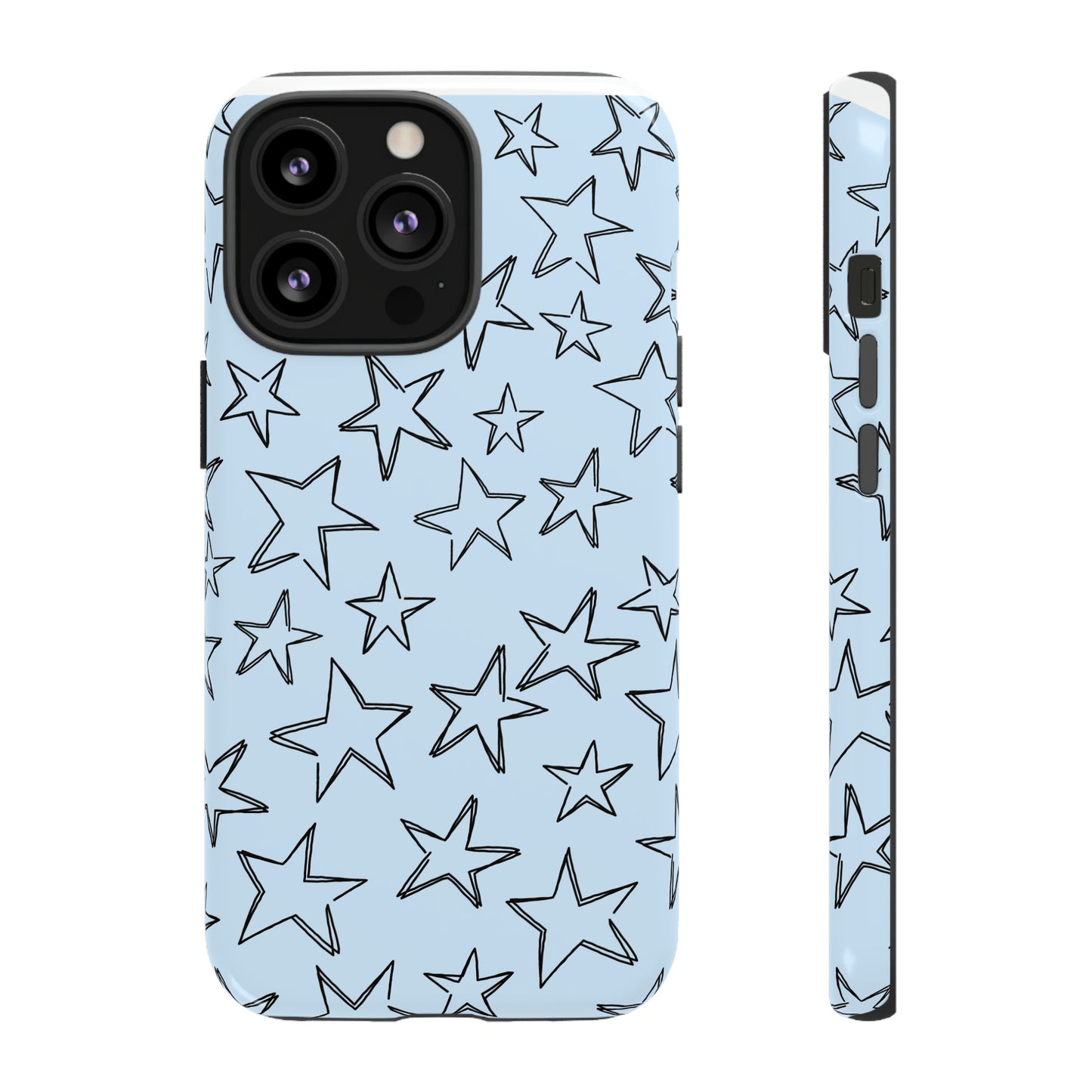 Light Blue Star Case