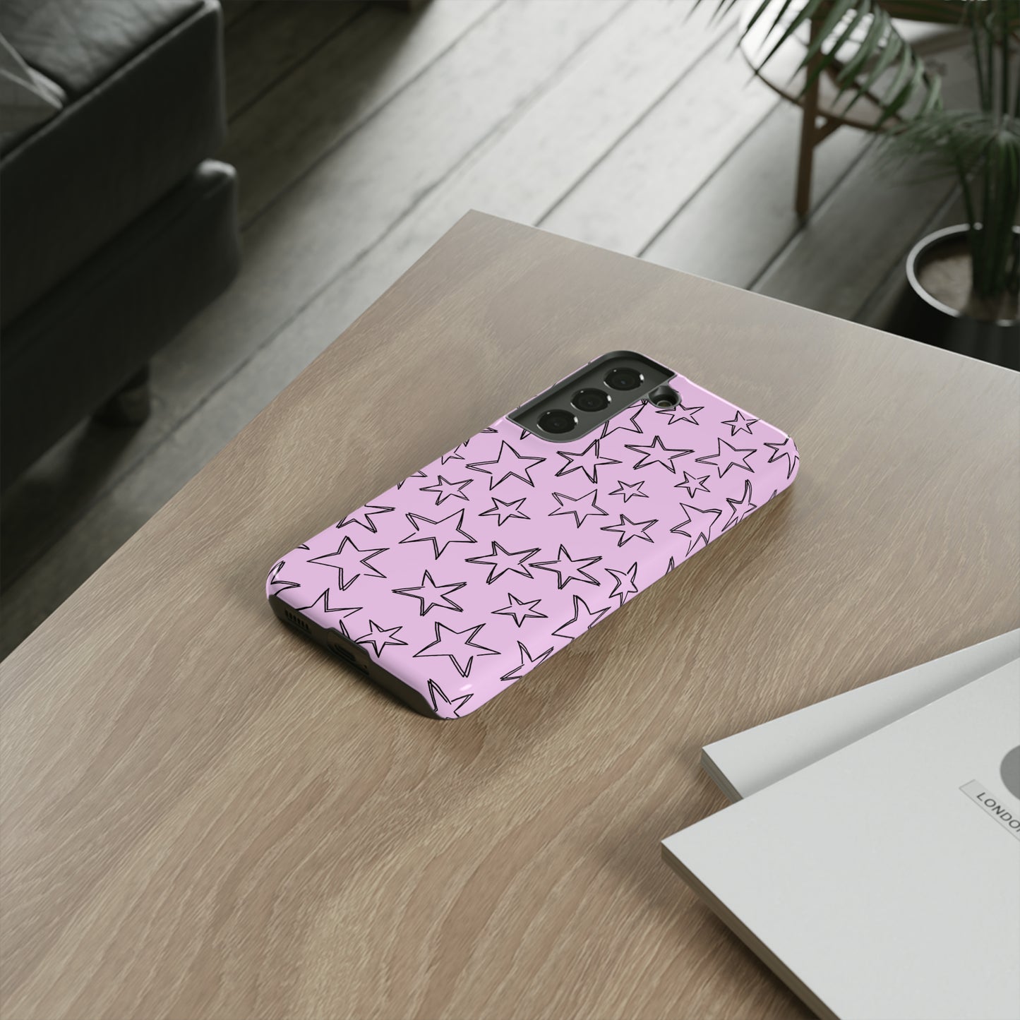 Pink/Purple Star Case