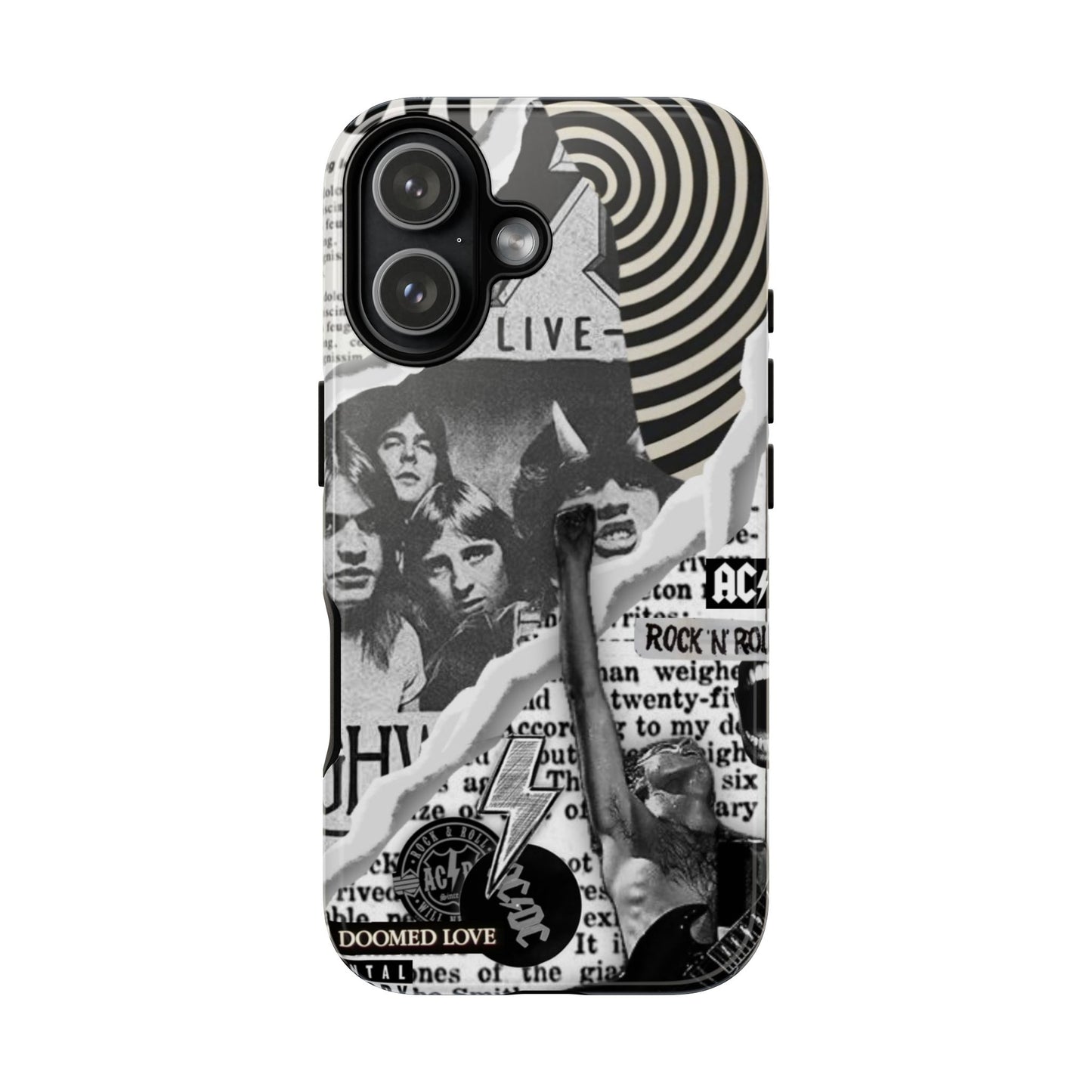 Rock Band Phone Case | Tough Cases, AC/DC Design, Music Lover Gift, Unique Phone Accessory, Birthday Present