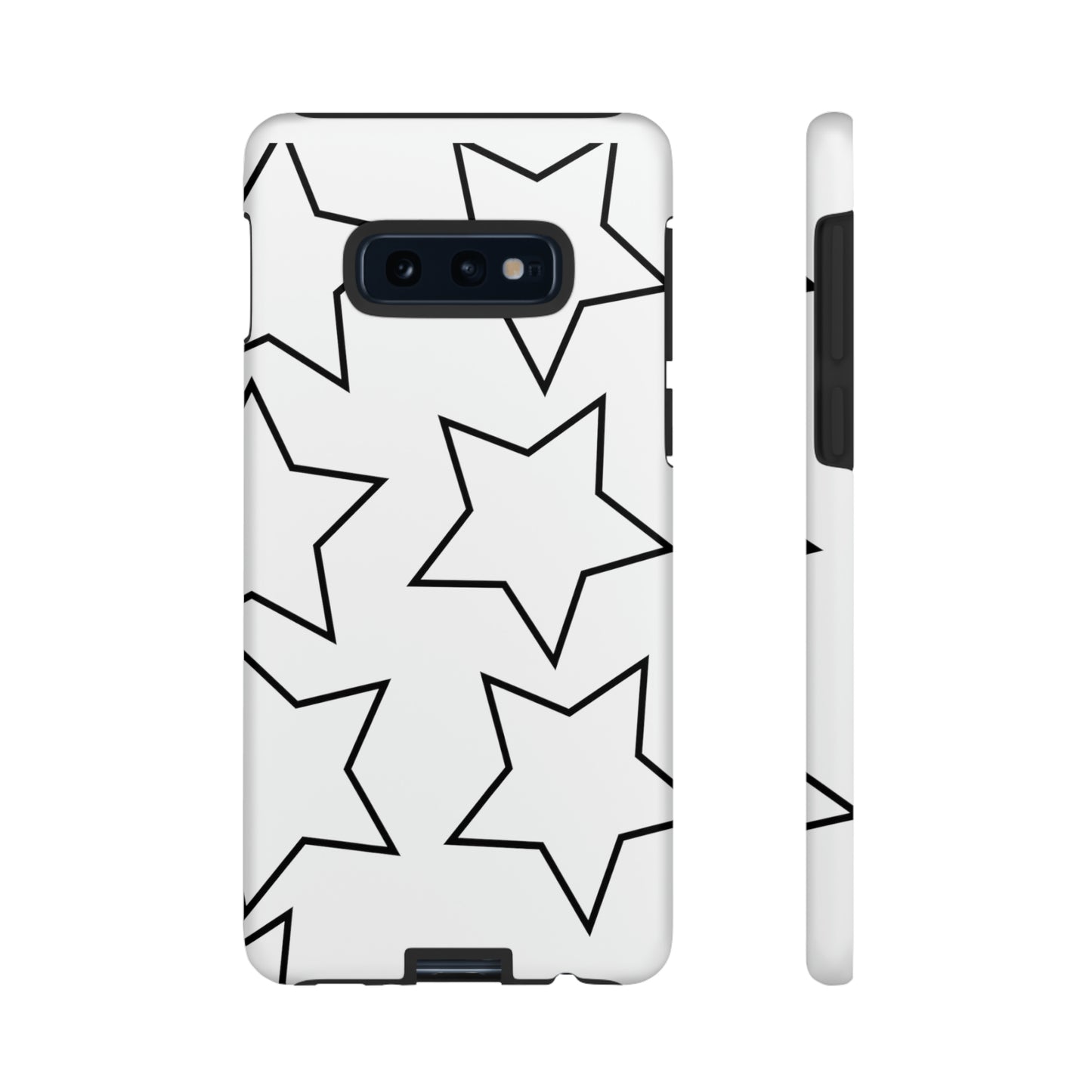White Big Stars Case