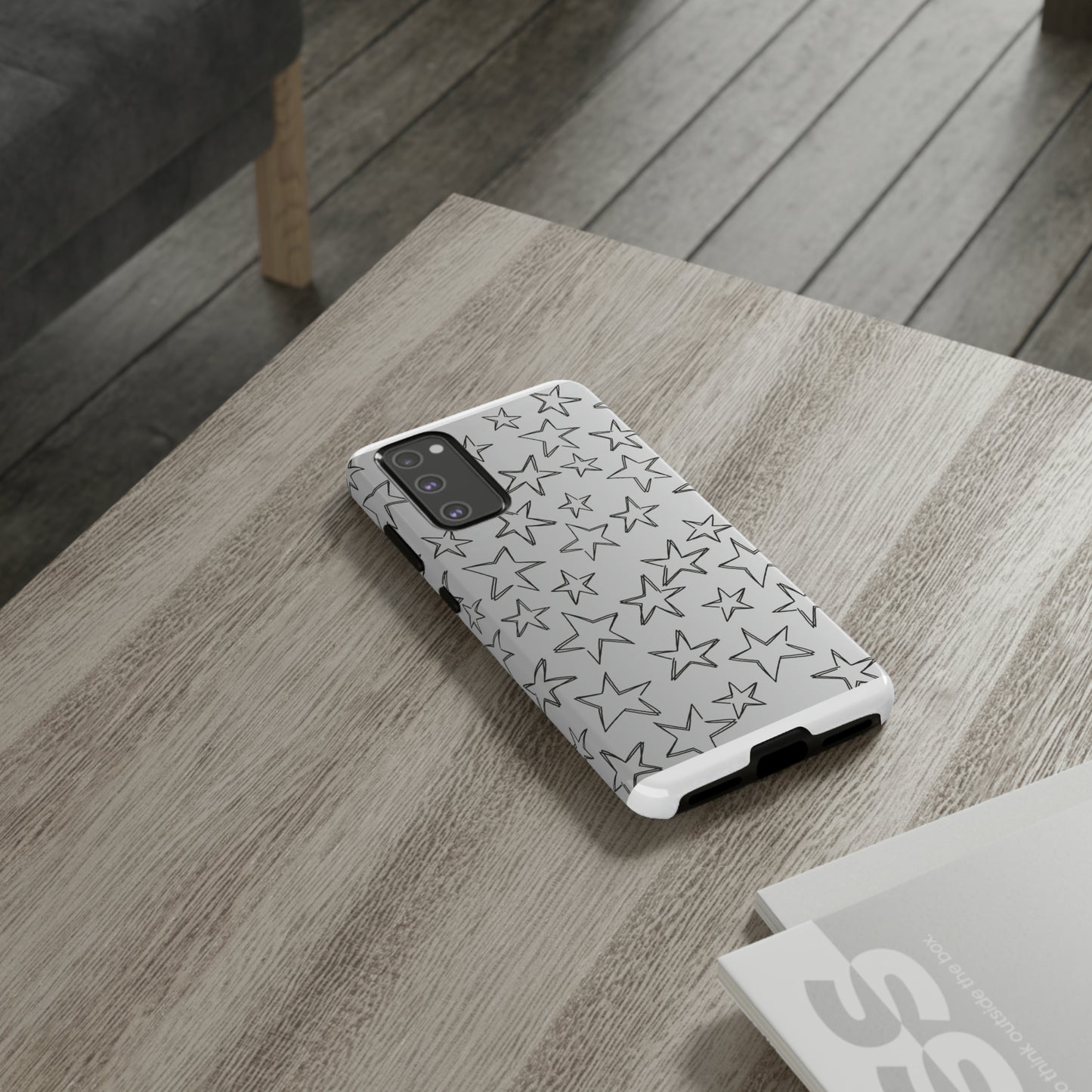 Black to White Fade Star Case