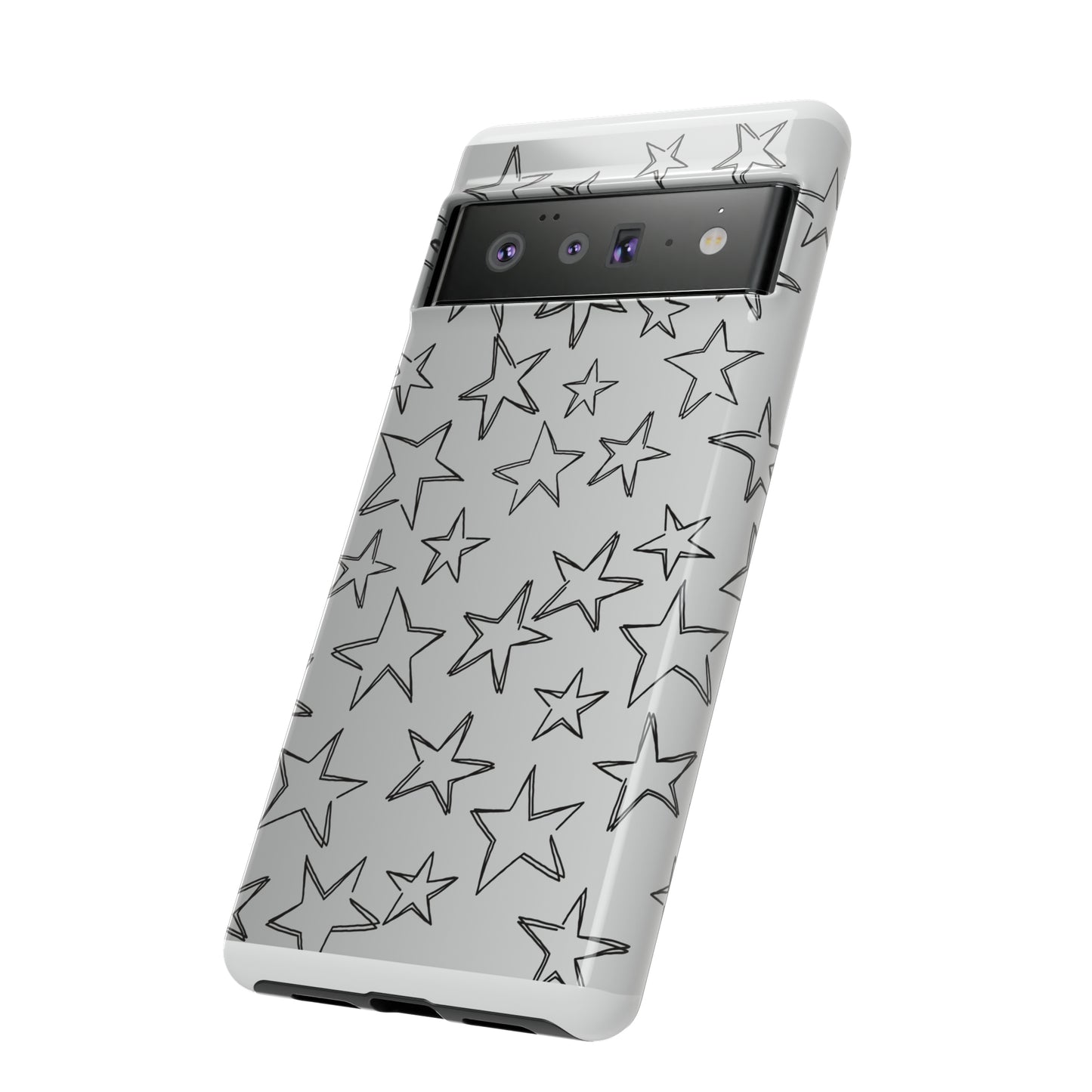 Black to White Fade Star Case