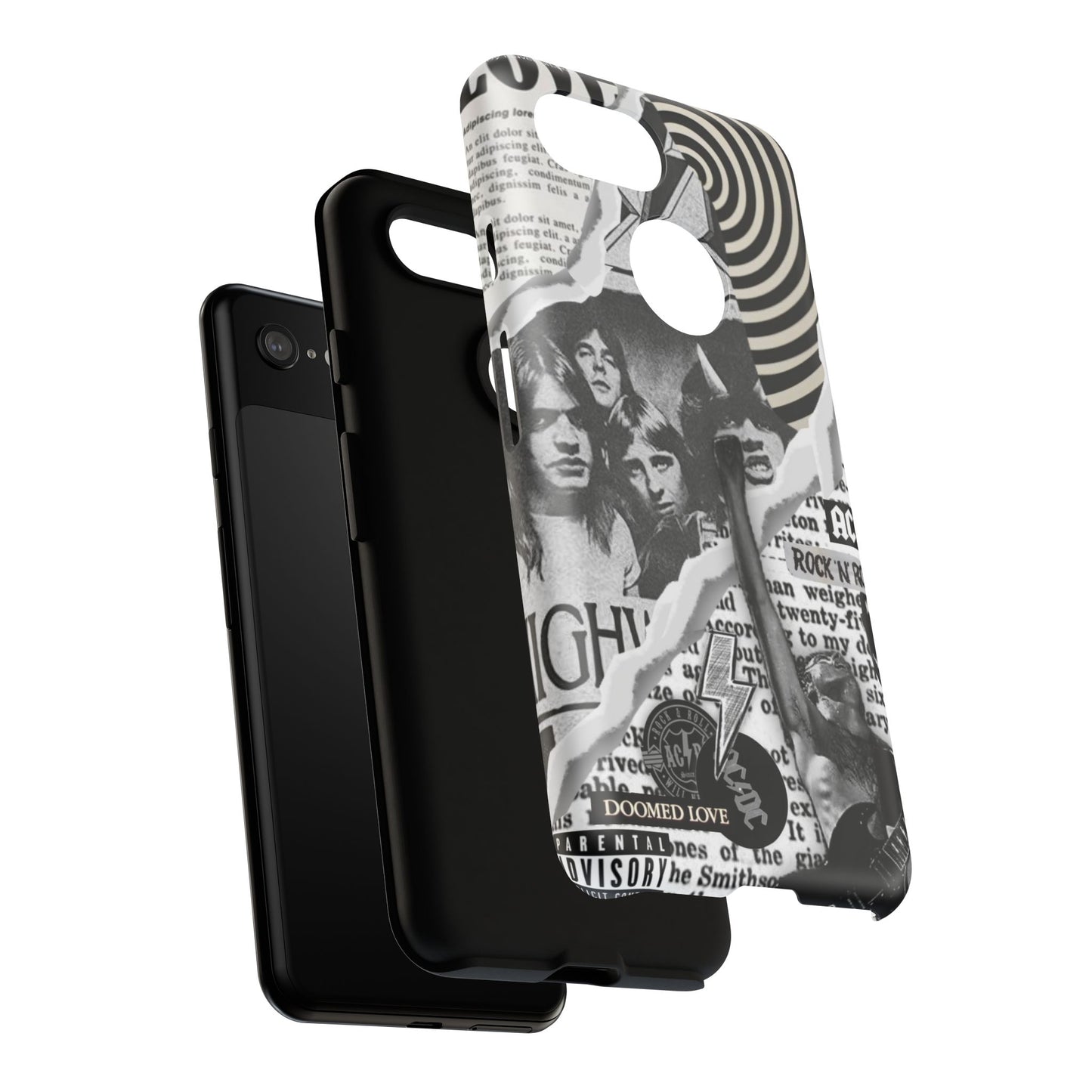Rock Band Phone Case | Tough Cases, AC/DC Design, Music Lover Gift, Unique Phone Accessory, Birthday Present