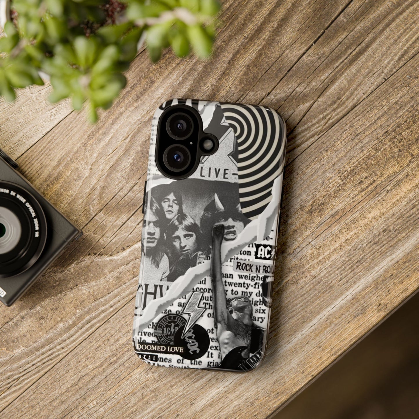 Rock Band Phone Case | Tough Cases, AC/DC Design, Music Lover Gift, Unique Phone Accessory, Birthday Present