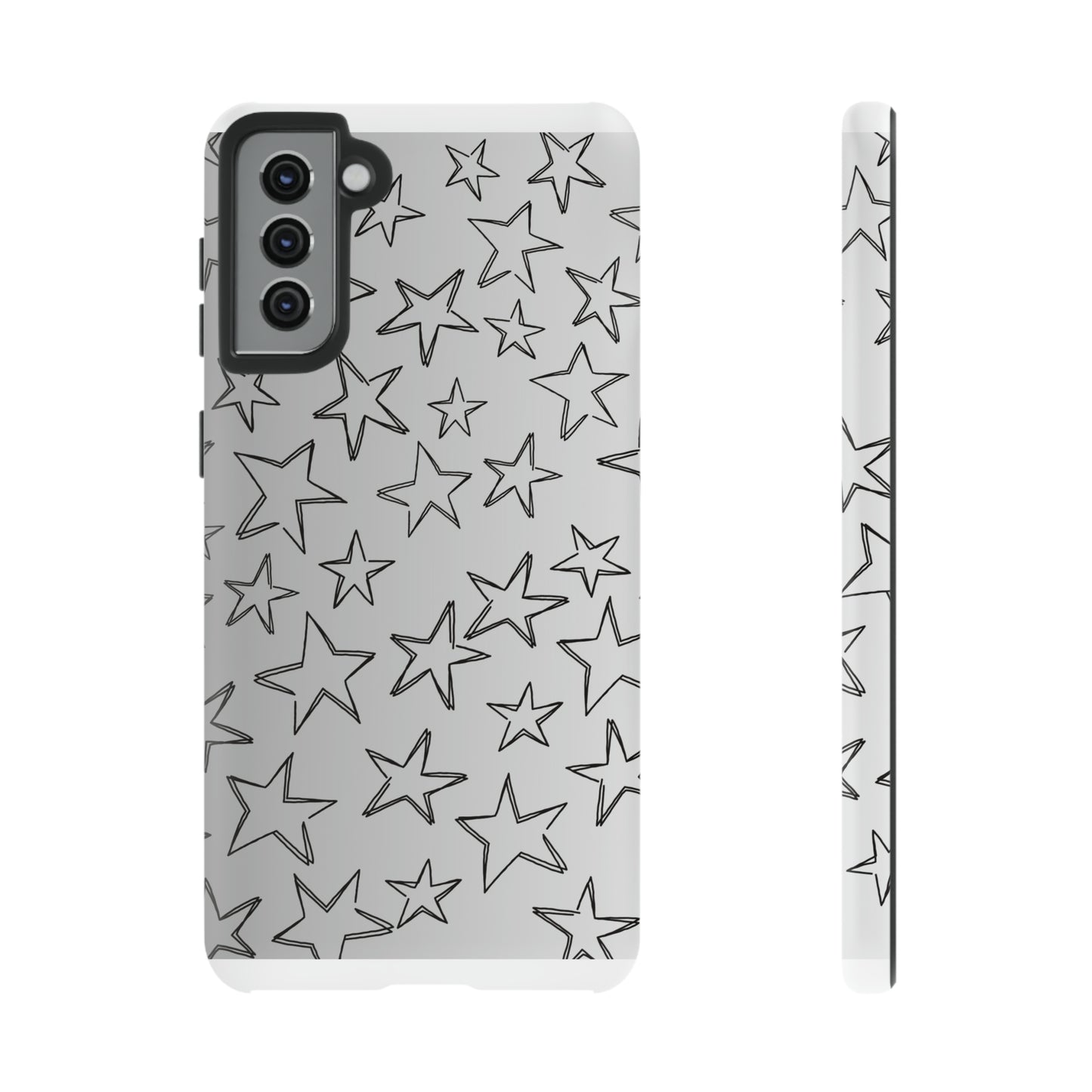 Black to White Fade Star Case