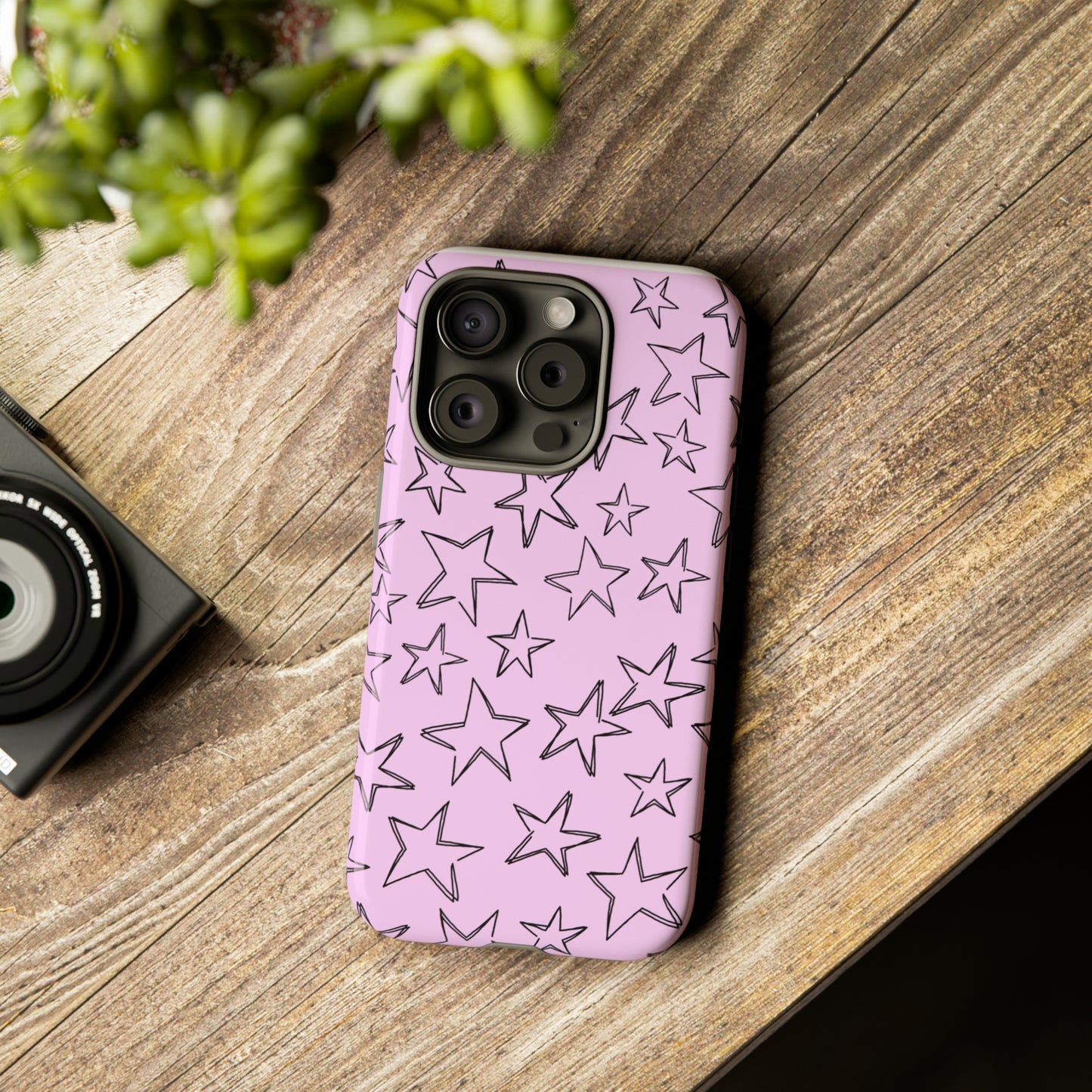 Pink/Purple Star Case