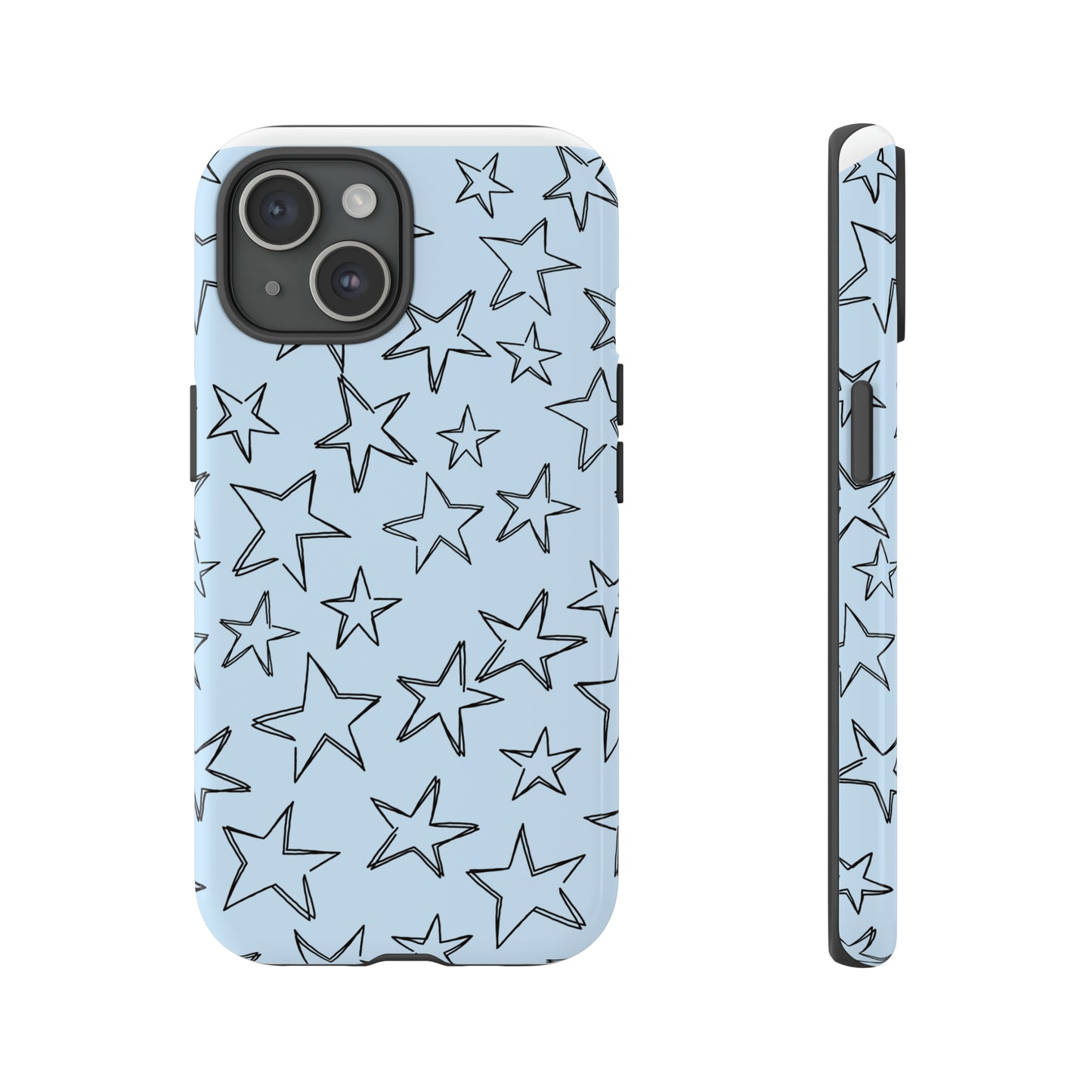 Light Blue Star Case