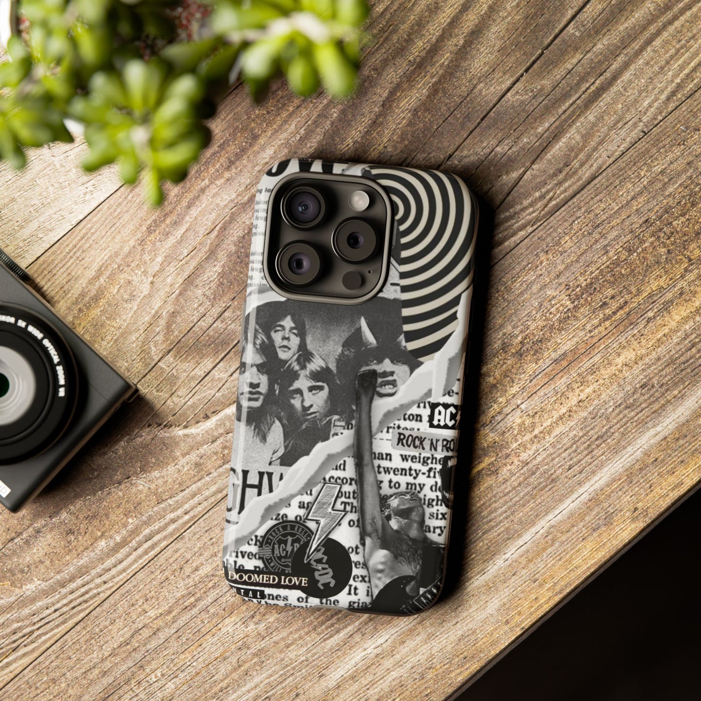 Rock Band Phone Case | Tough Cases, AC/DC Design, Music Lover Gift, Unique Phone Accessory, Birthday Present