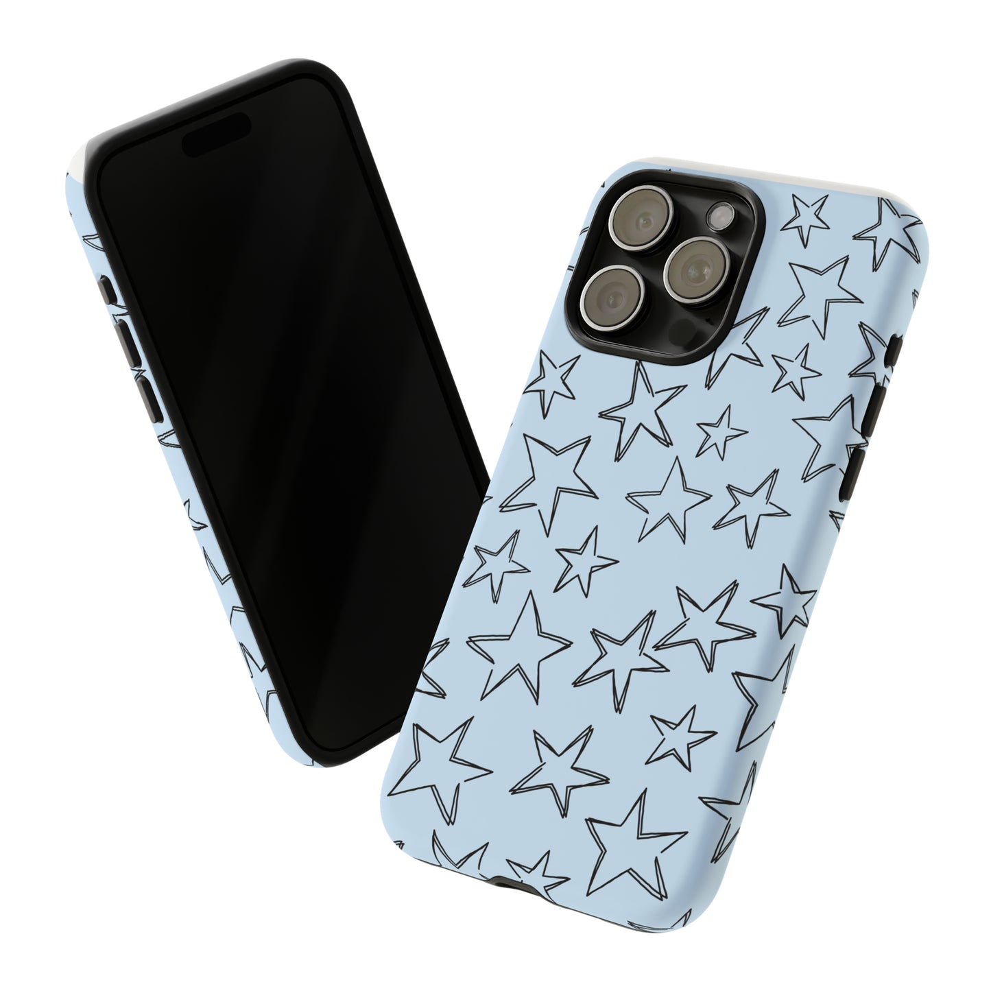 Light Blue Star Case