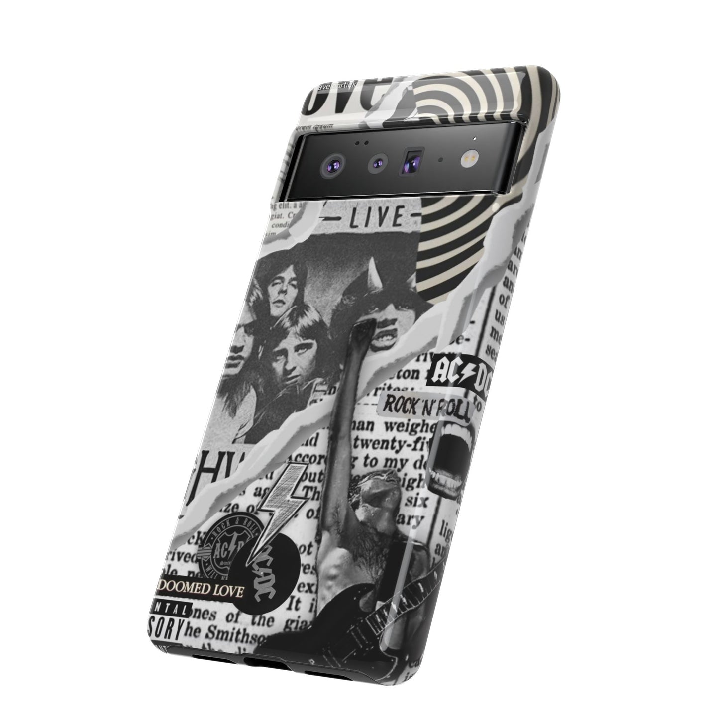 Rock Band Phone Case | Tough Cases, AC/DC Design, Music Lover Gift, Unique Phone Accessory, Birthday Present