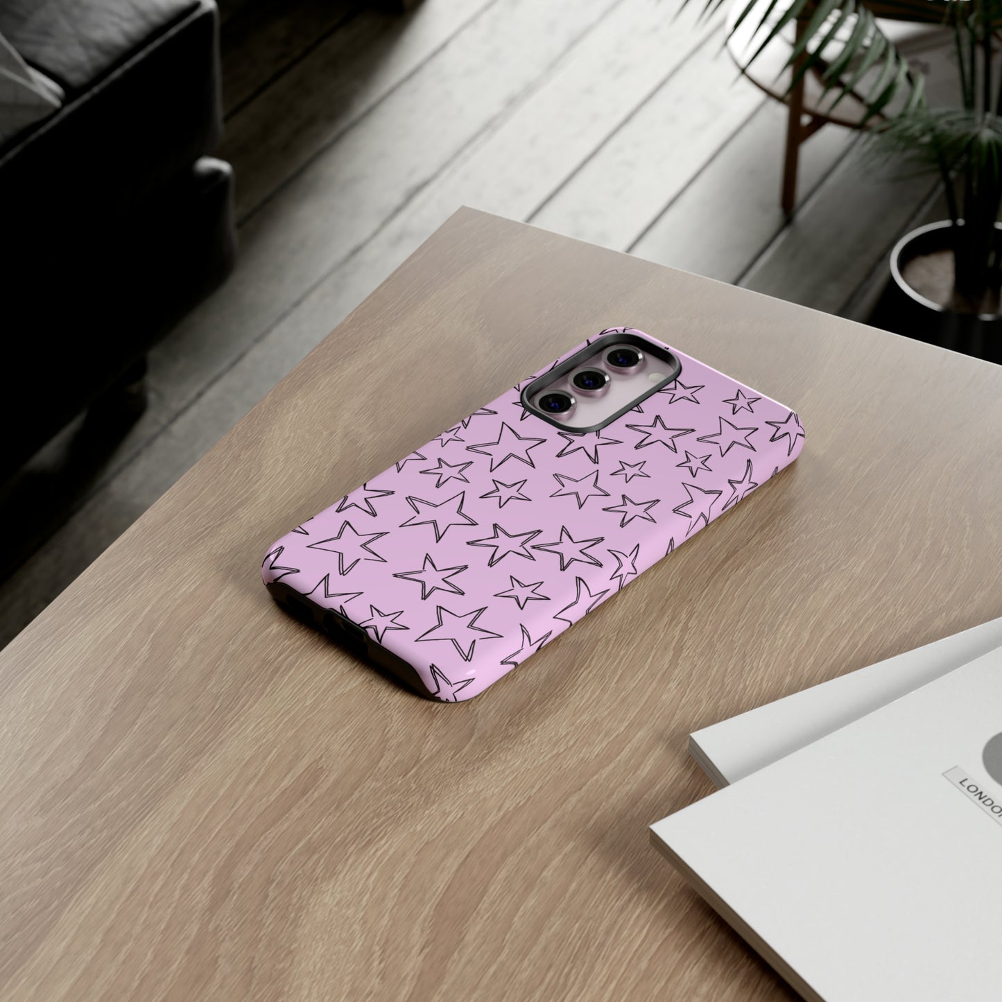 Pink/Purple Star Case