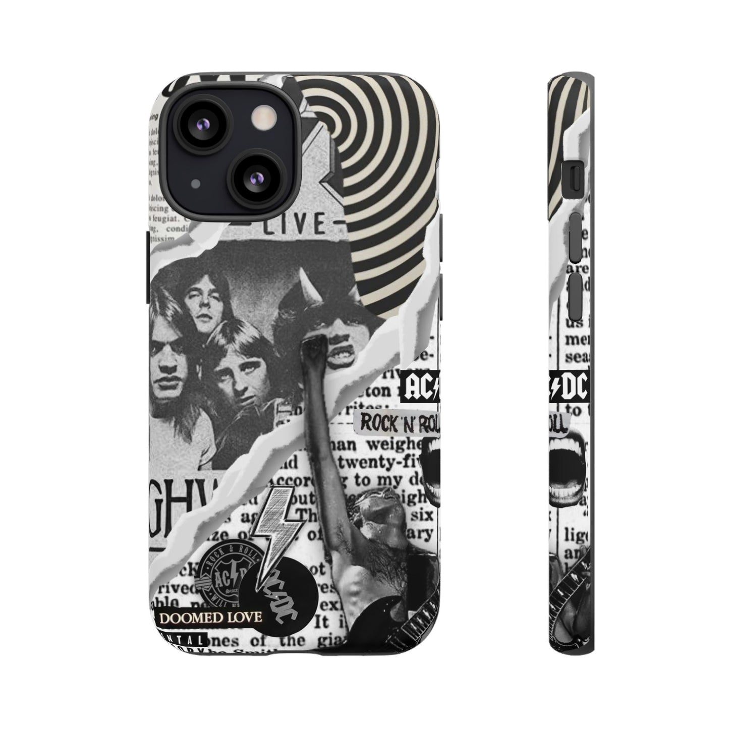 Rock Band Phone Case | Tough Cases, AC/DC Design, Music Lover Gift, Unique Phone Accessory, Birthday Present