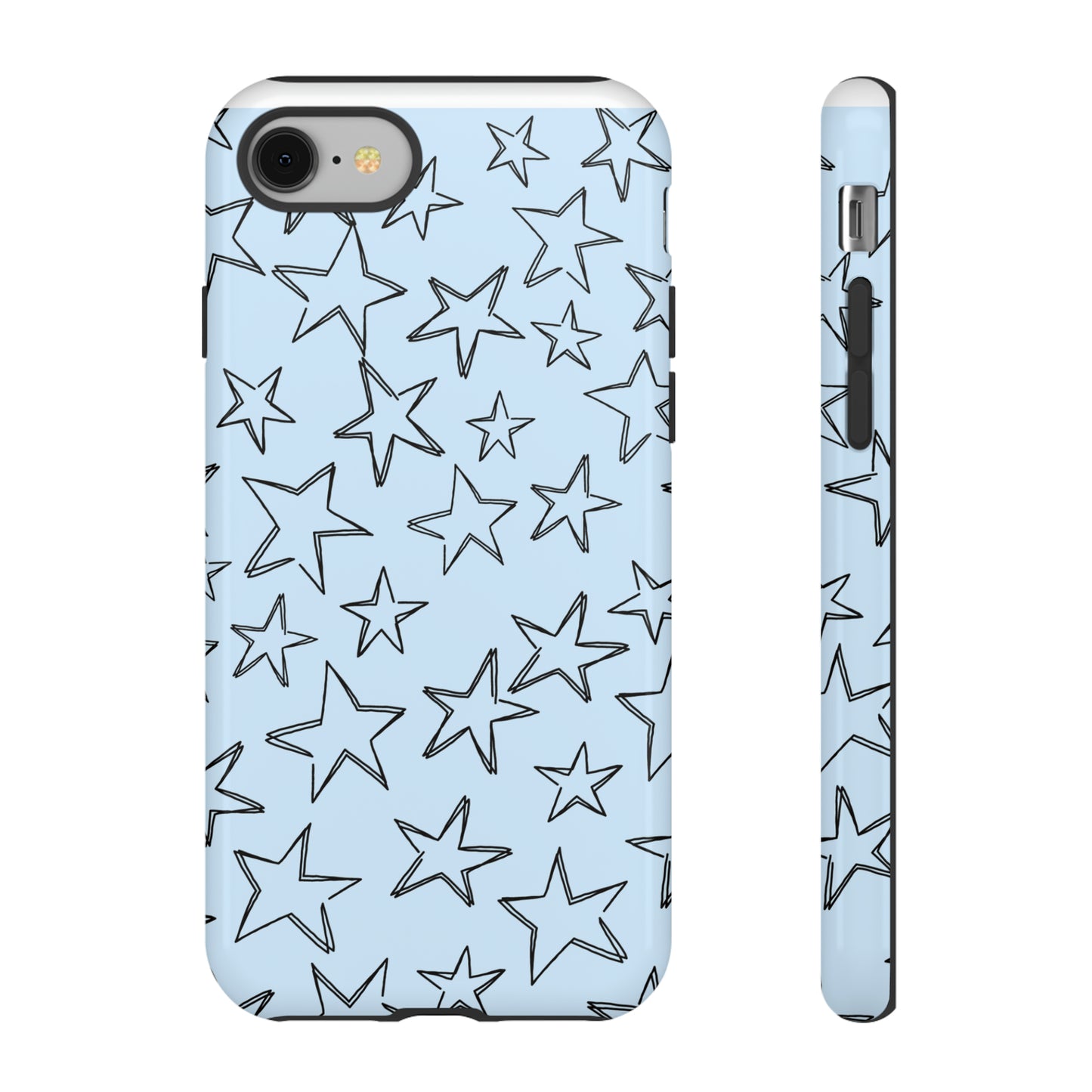Light Blue Star Case