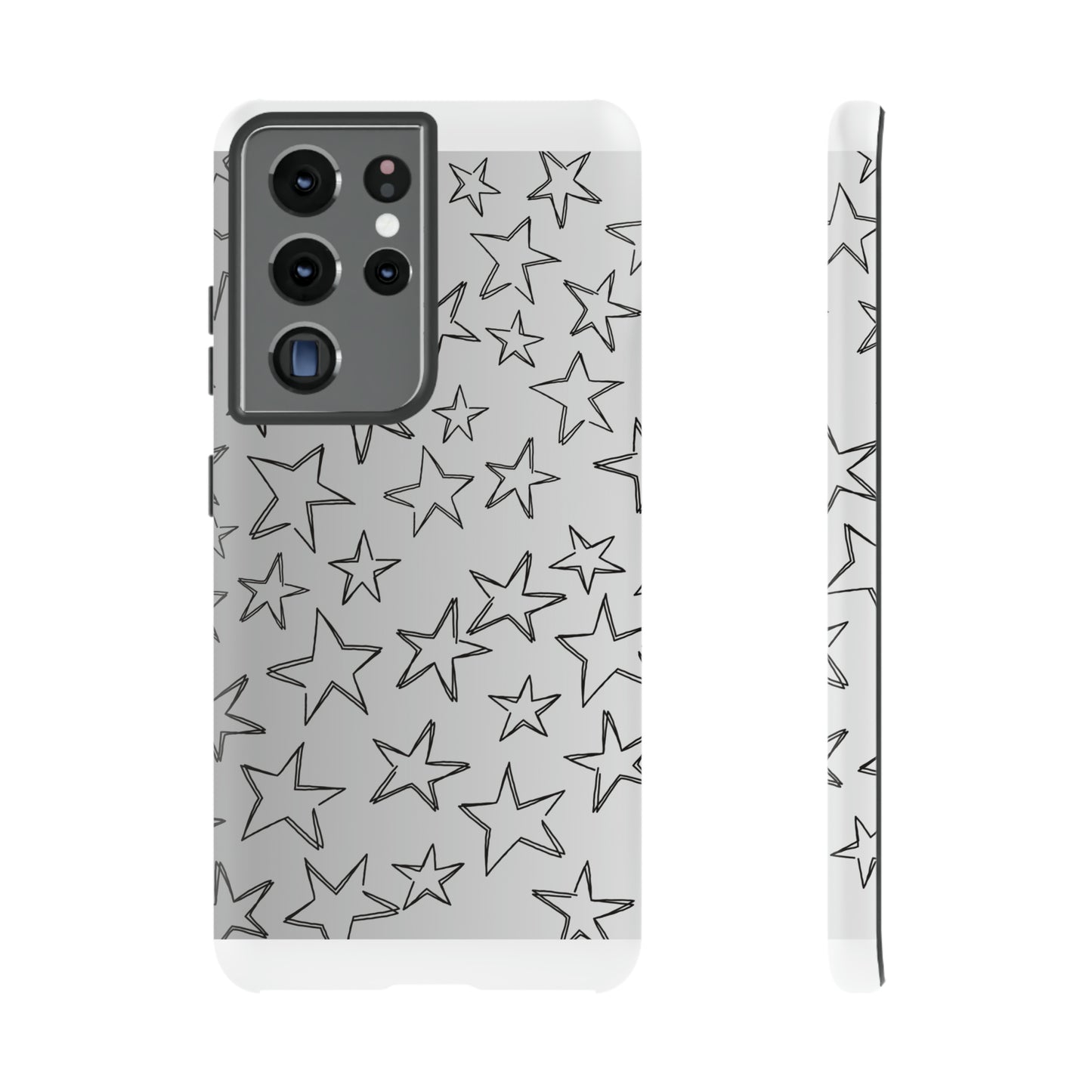 Black to White Fade Star Case