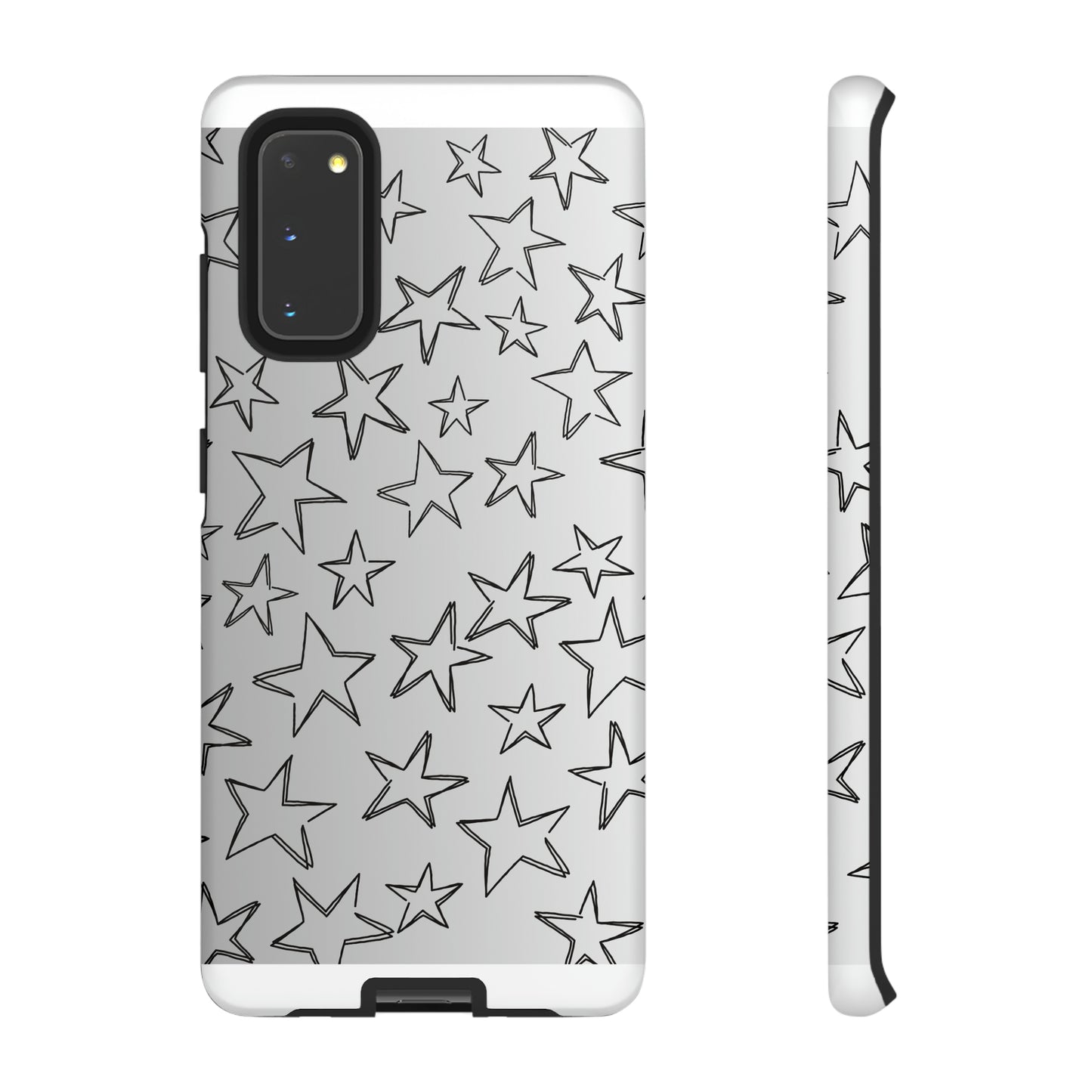 Black to White Fade Star Case