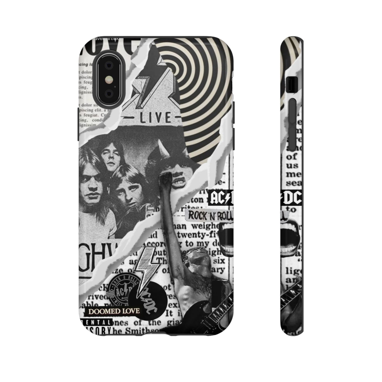 Rock Band Phone Case | Tough Cases, AC/DC Design, Music Lover Gift, Unique Phone Accessory, Birthday Present