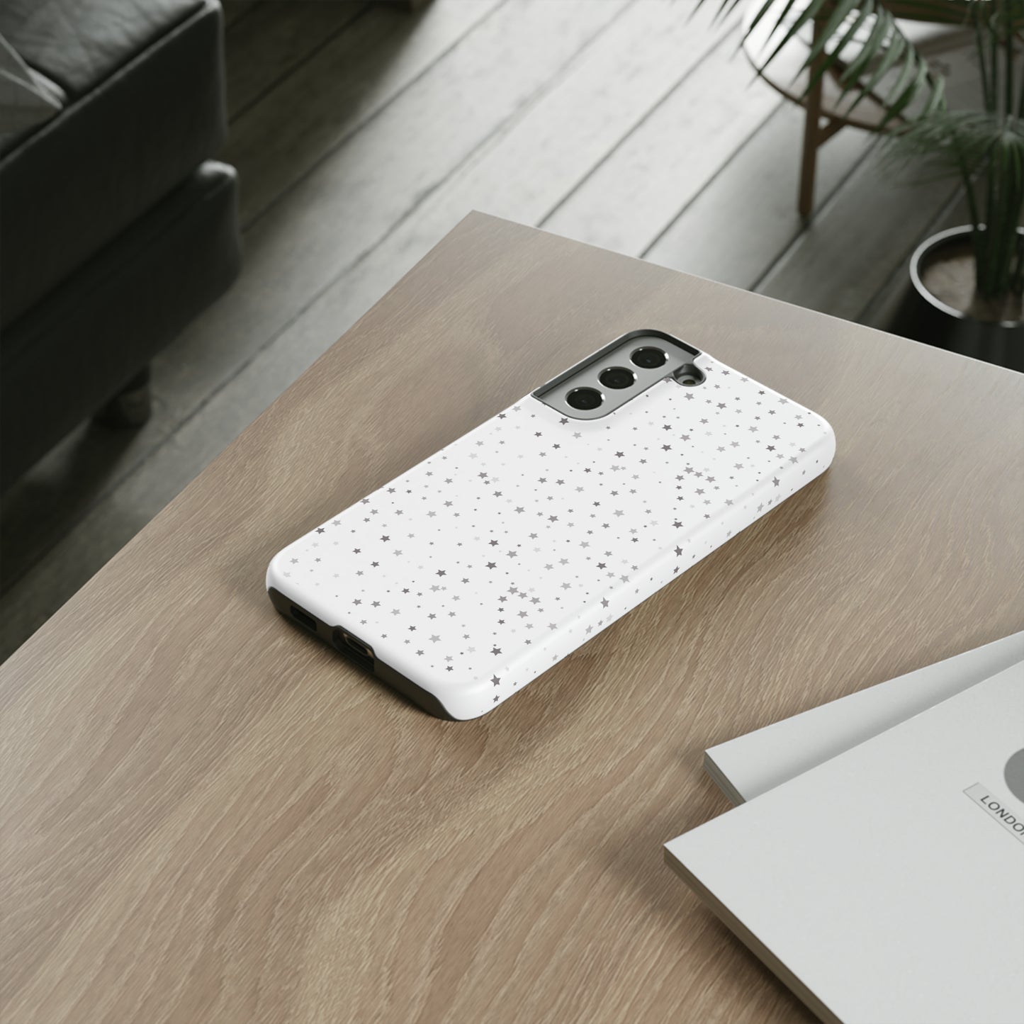 White Tiny Stars Case