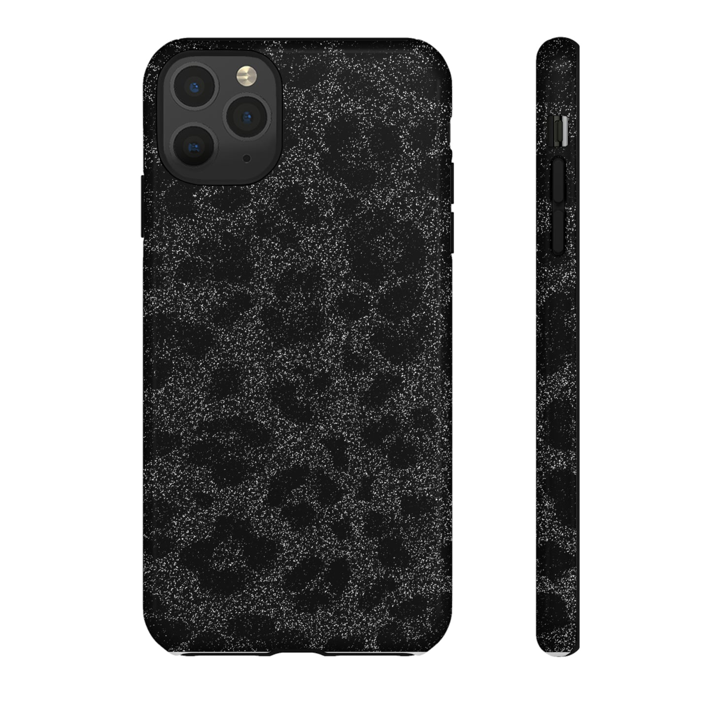 Black Leopard Print Case