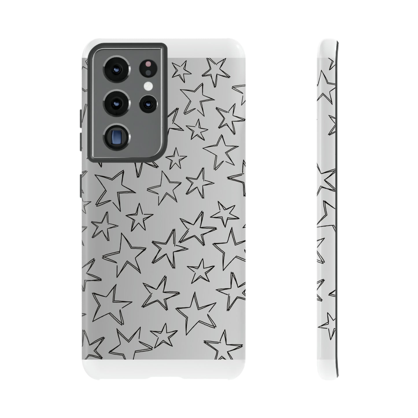 Black to White Fade Star Case