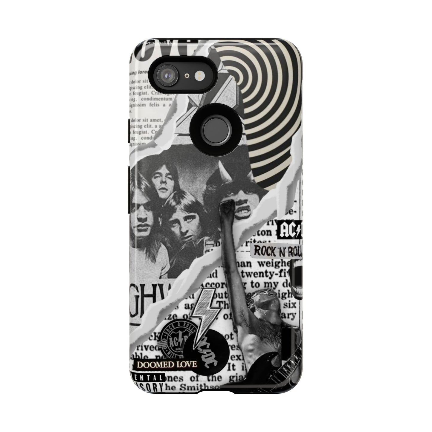 Rock Band Phone Case | Tough Cases, AC/DC Design, Music Lover Gift, Unique Phone Accessory, Birthday Present