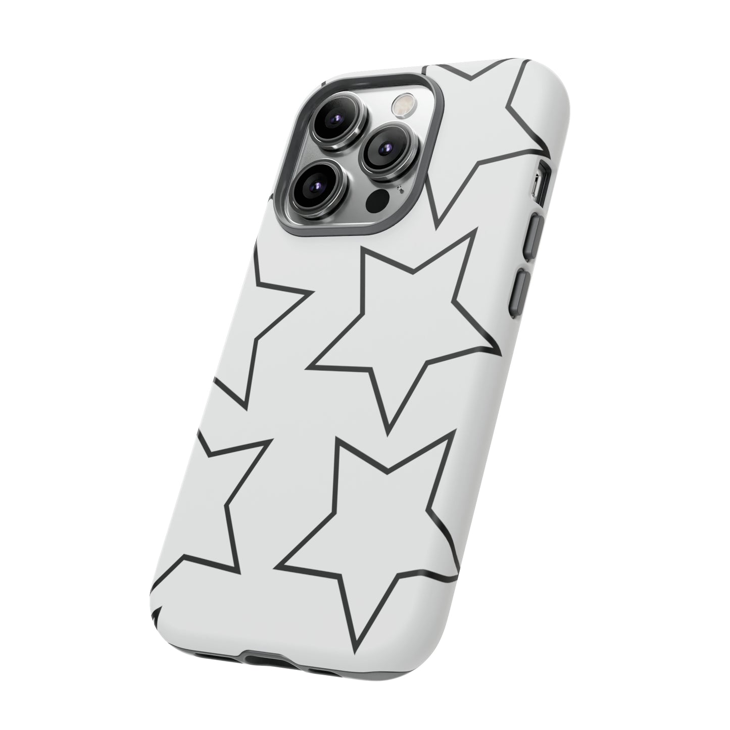 White Big Stars Case