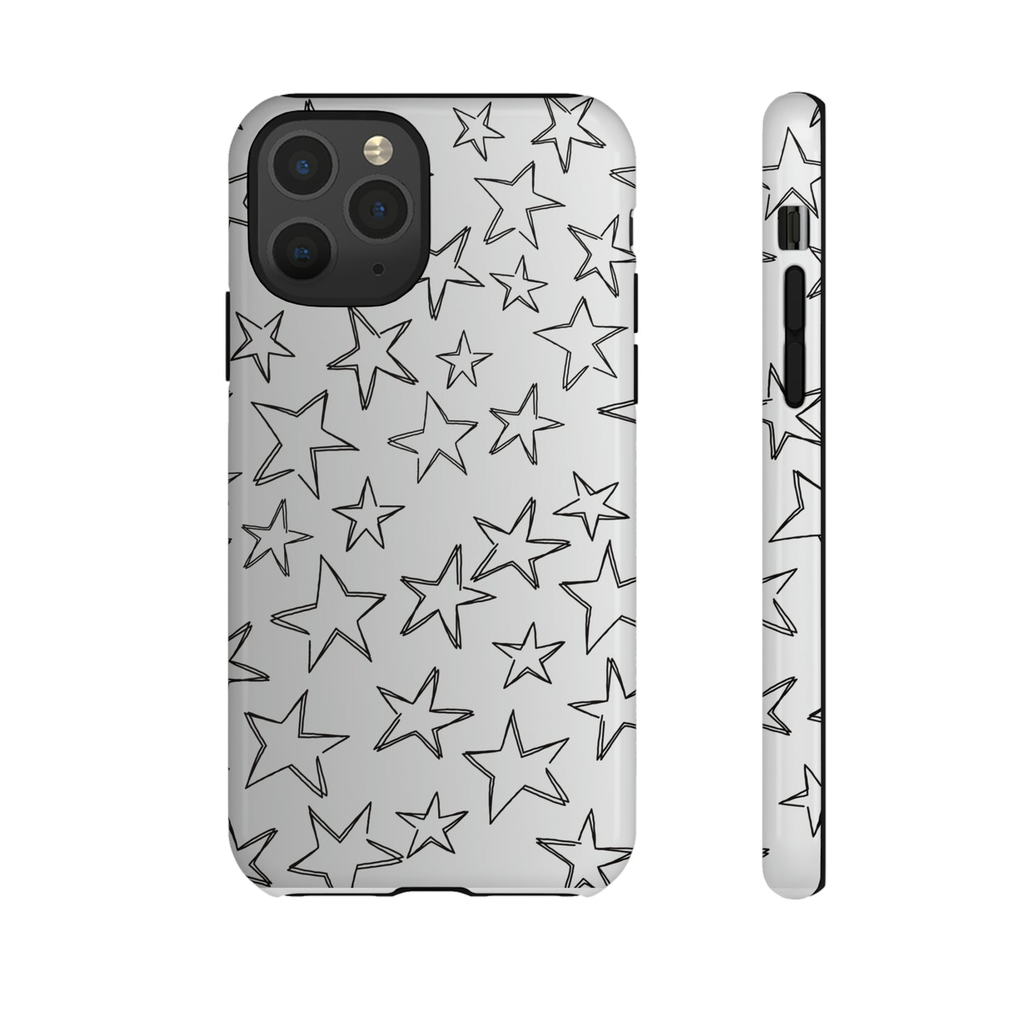 Black to White Fade Star Case