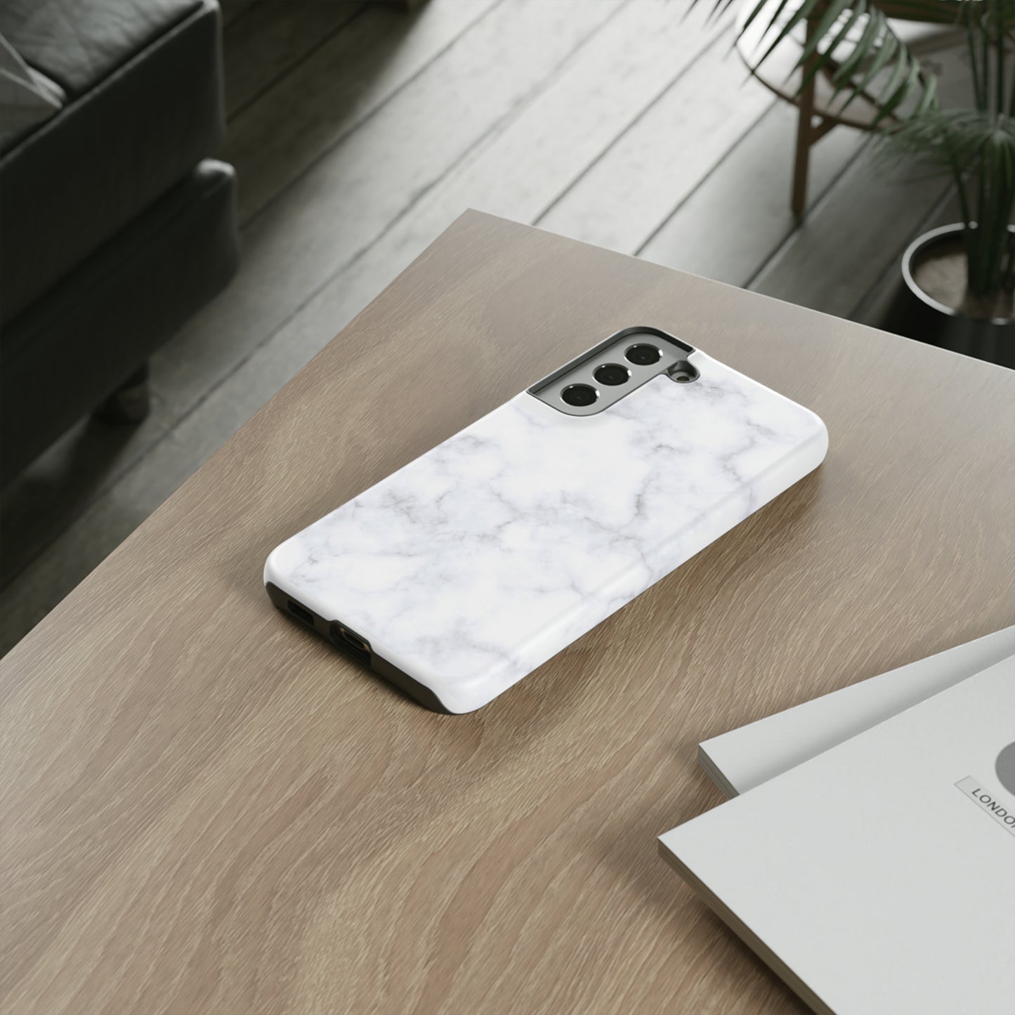 White Marble Case