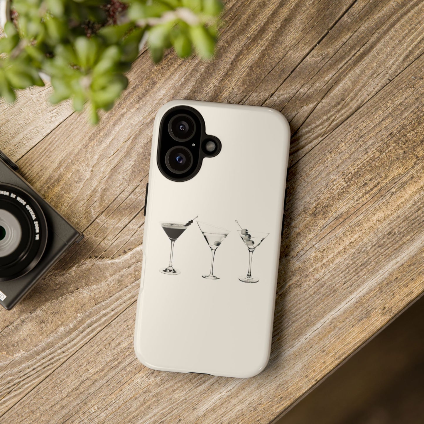 Beige Cocktail Case