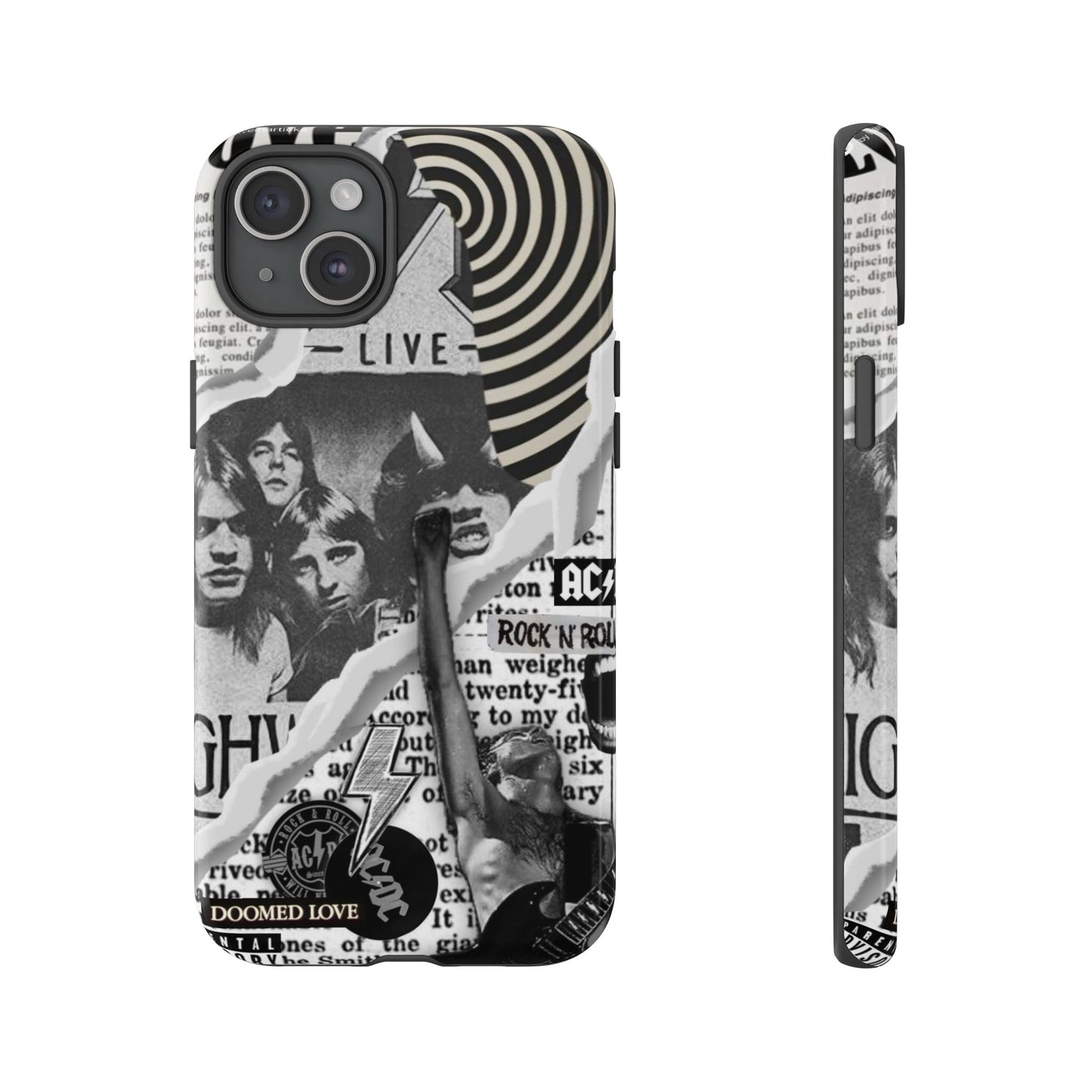 Rock Band Phone Case | Tough Cases, AC/DC Design, Music Lover Gift, Unique Phone Accessory, Birthday Present
