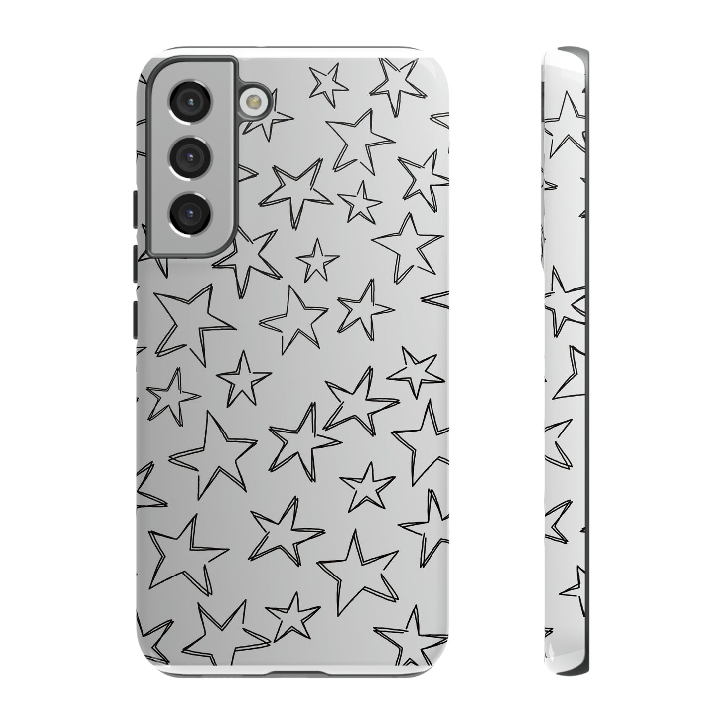 Black to White Fade Star Case