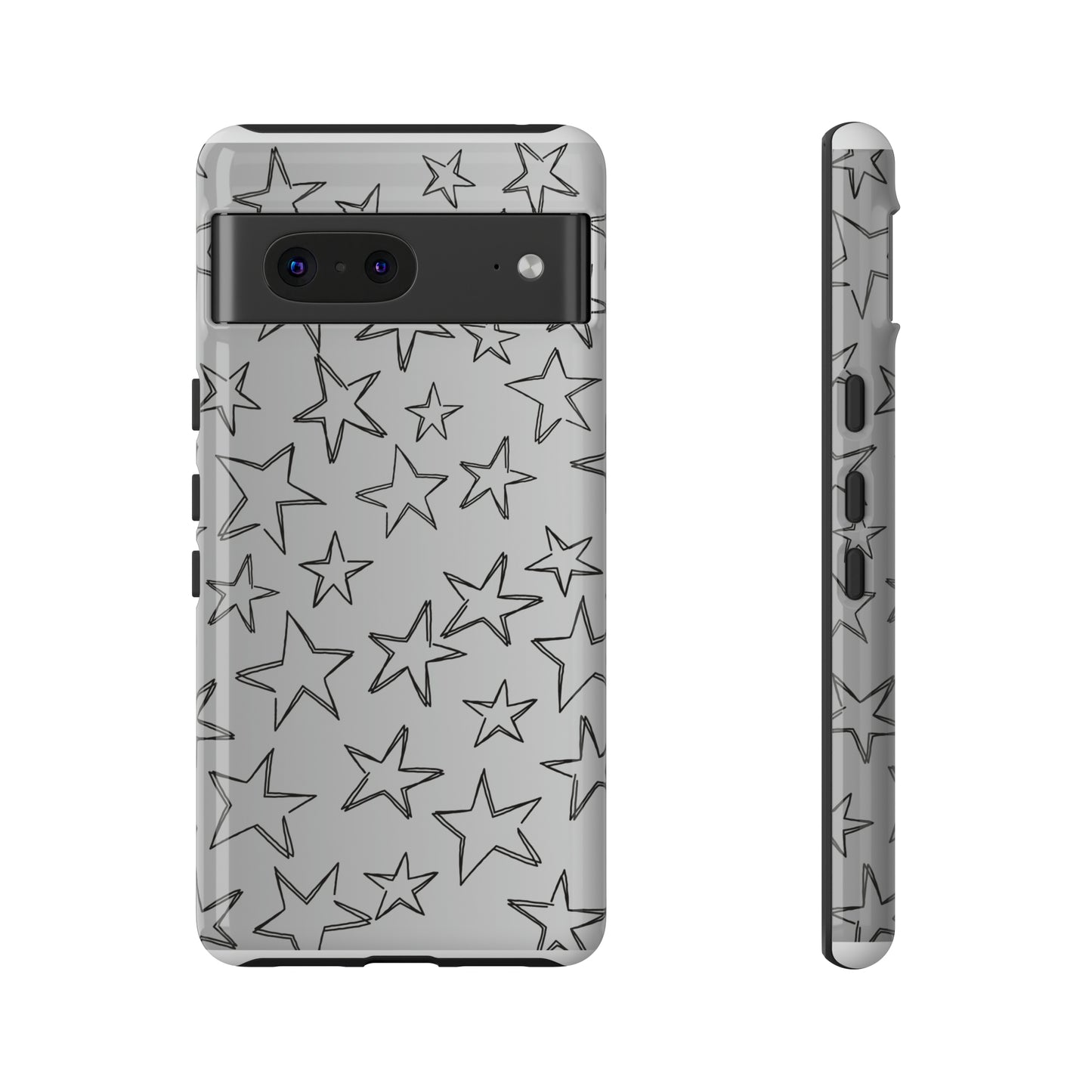 Black to White Fade Star Case