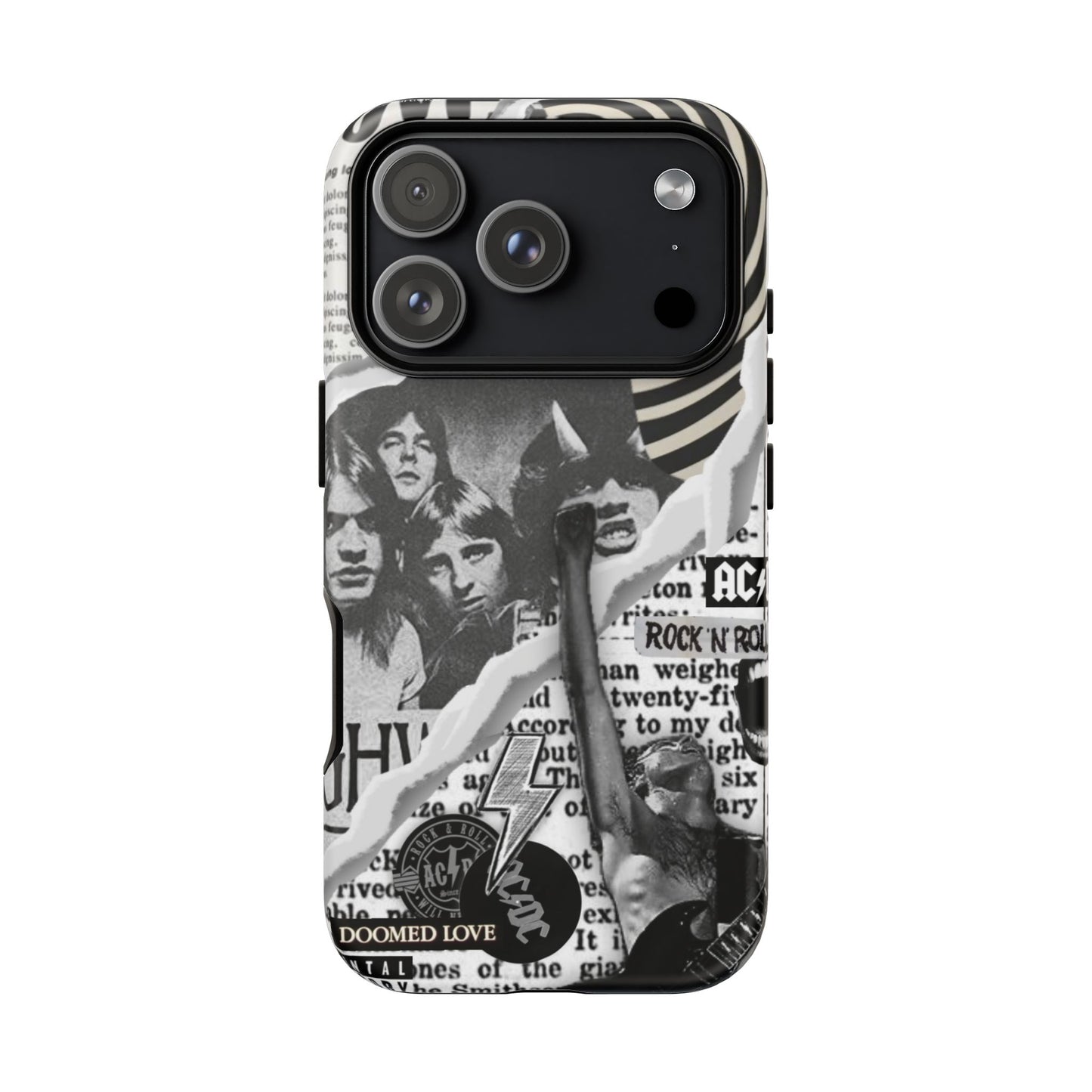 Rock Band Phone Case | Tough Cases, AC/DC Design, Music Lover Gift, Unique Phone Accessory, Birthday Present