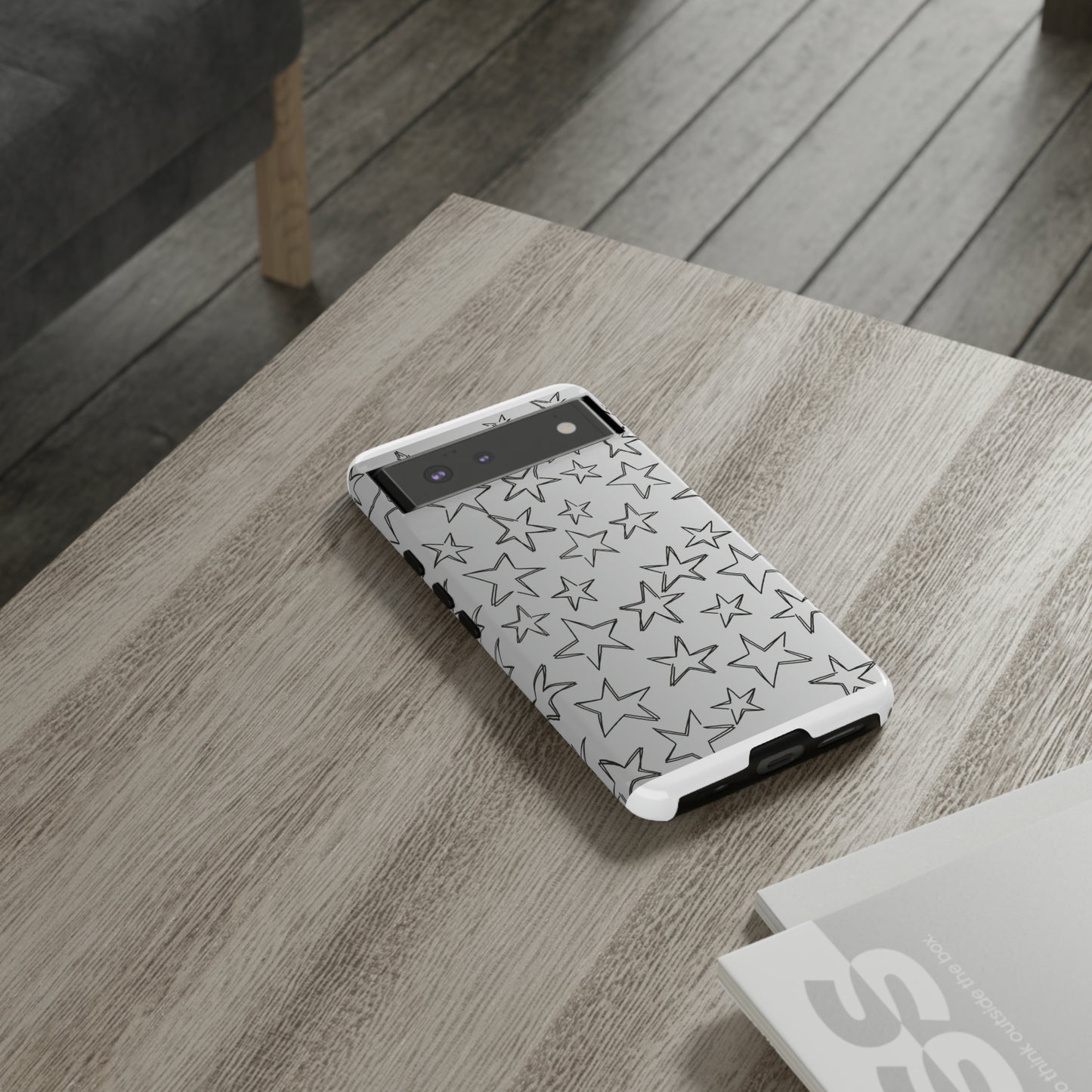 Black to White Fade Star Case